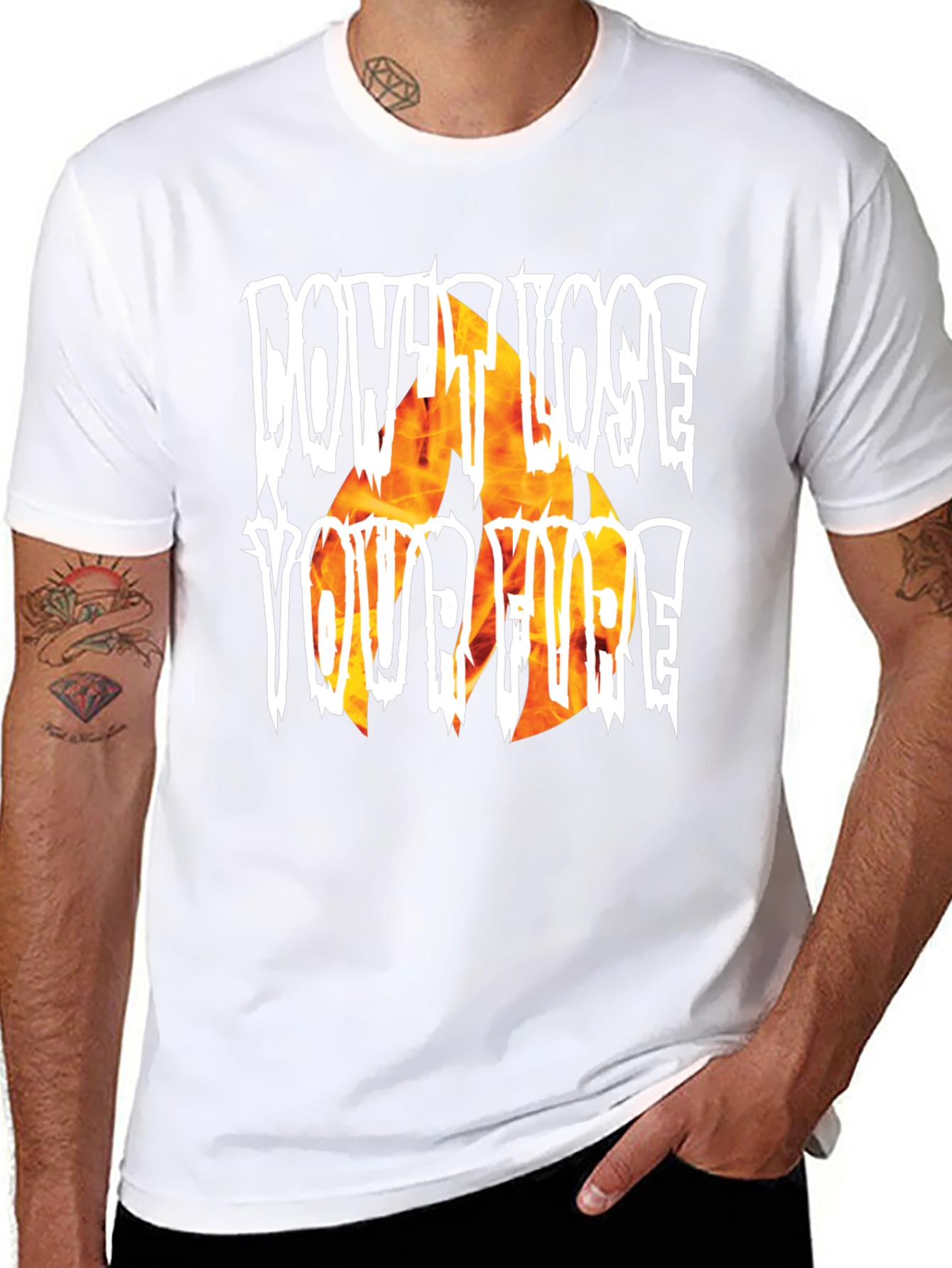 Dont Lose Your Fire Graphic T-Shirt