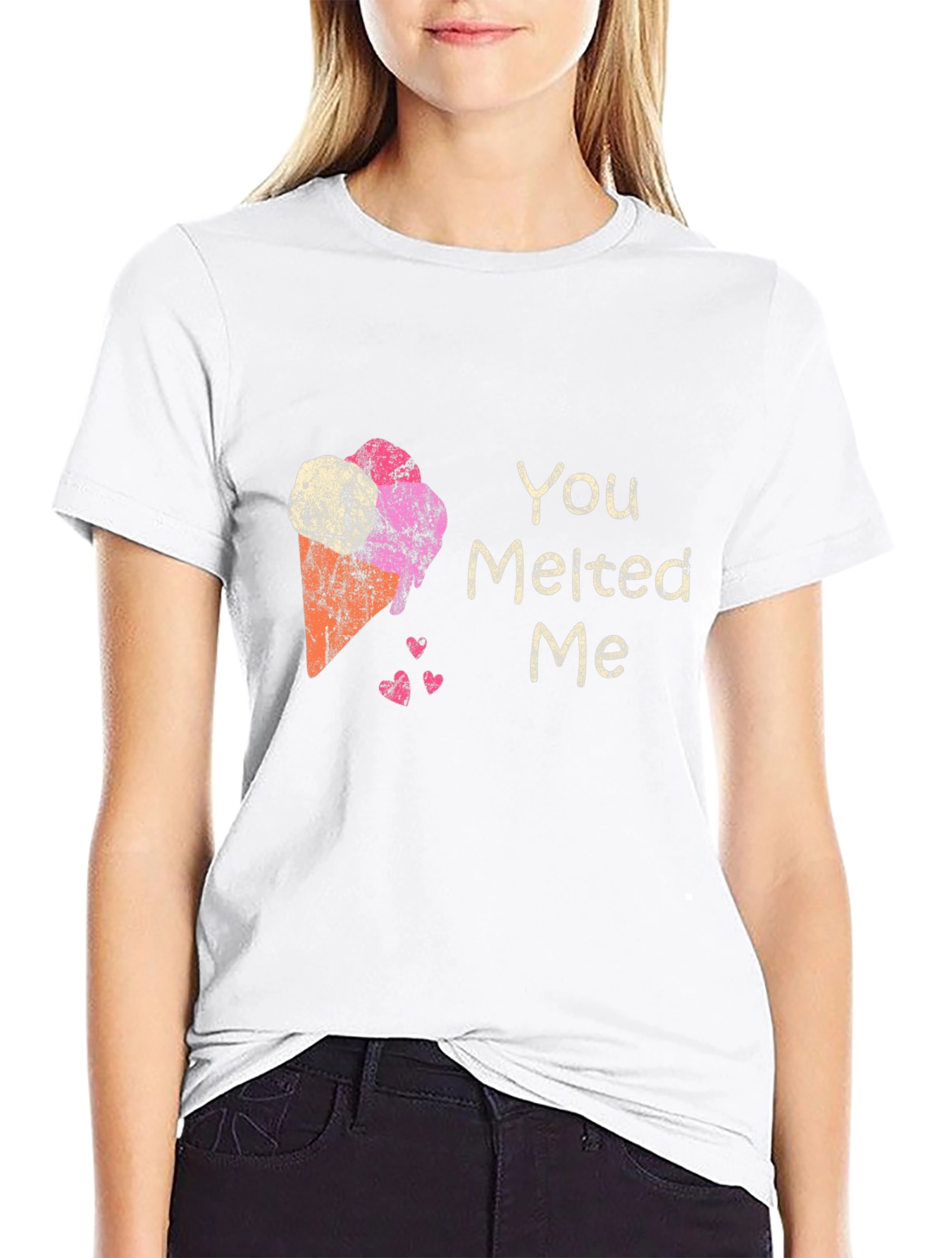You Melted Me Ice Cream Graphic Tee