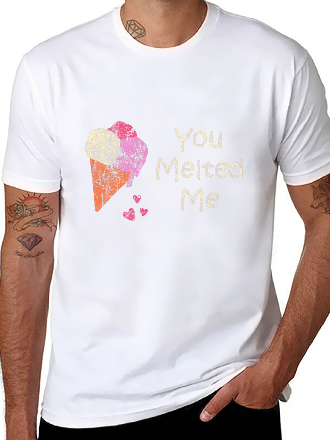 You Melted Me Ice Cream Graphic Tee