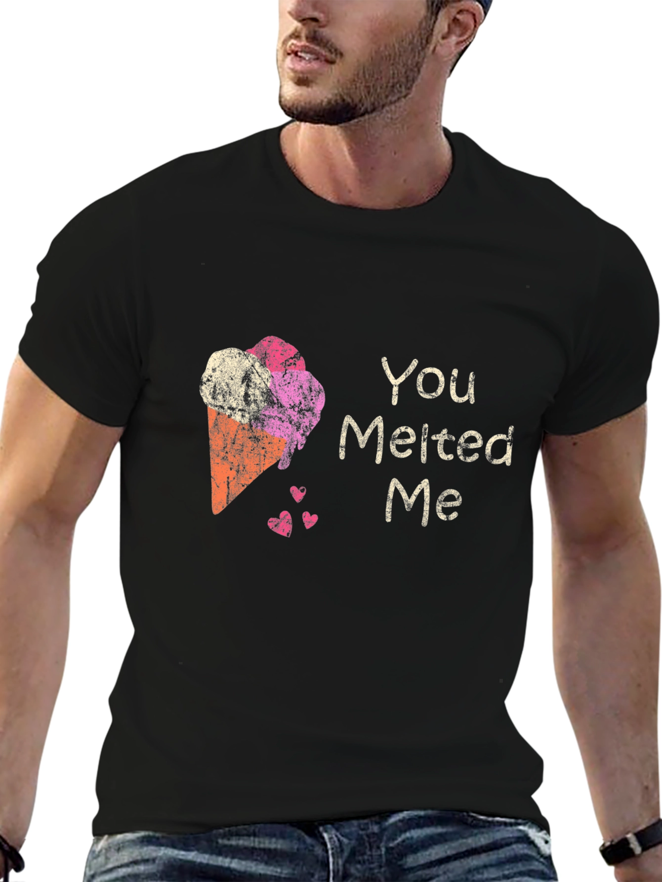 You Melted Me Ice Cream Graphic Tee
