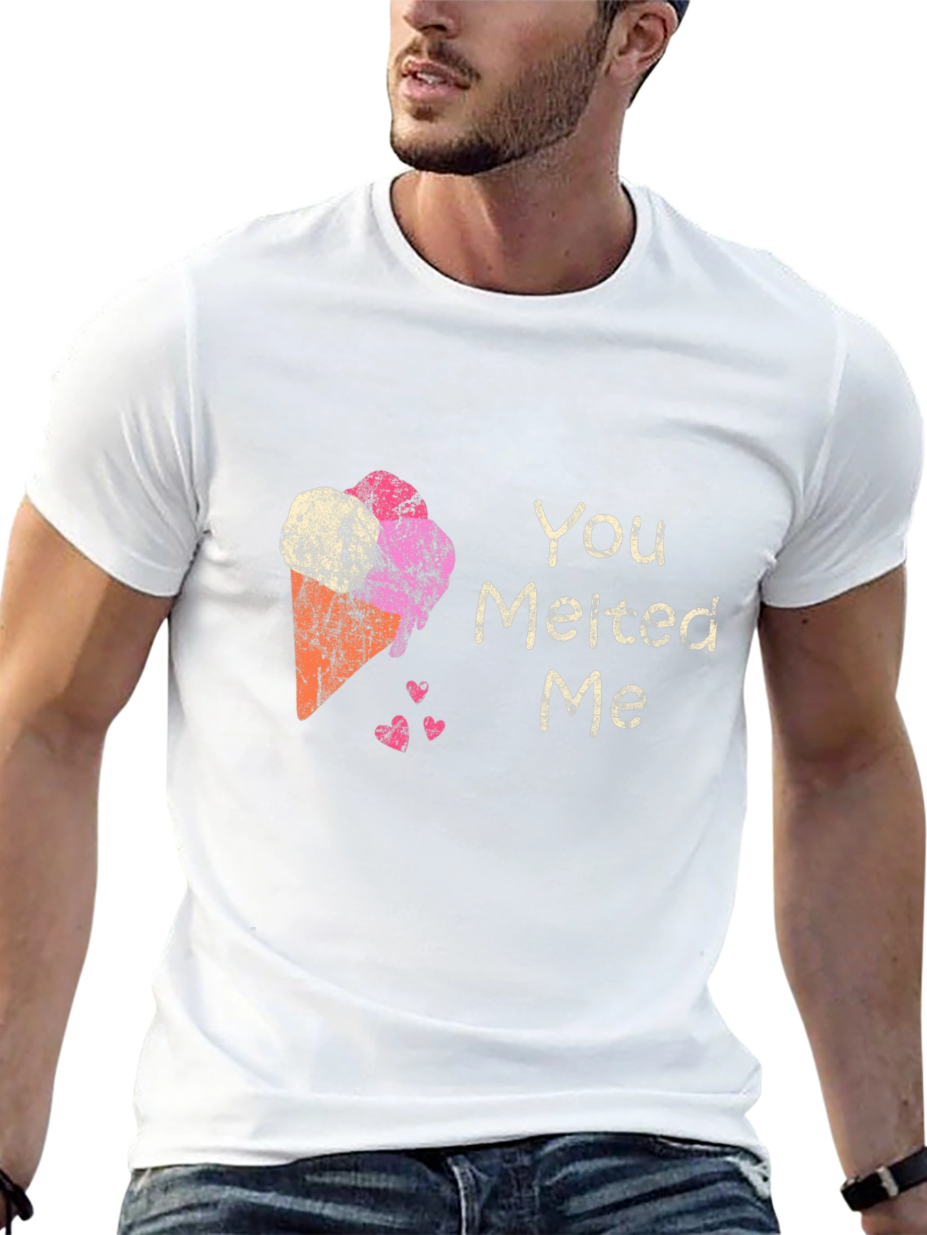 You Melted Me Ice Cream Graphic Tee