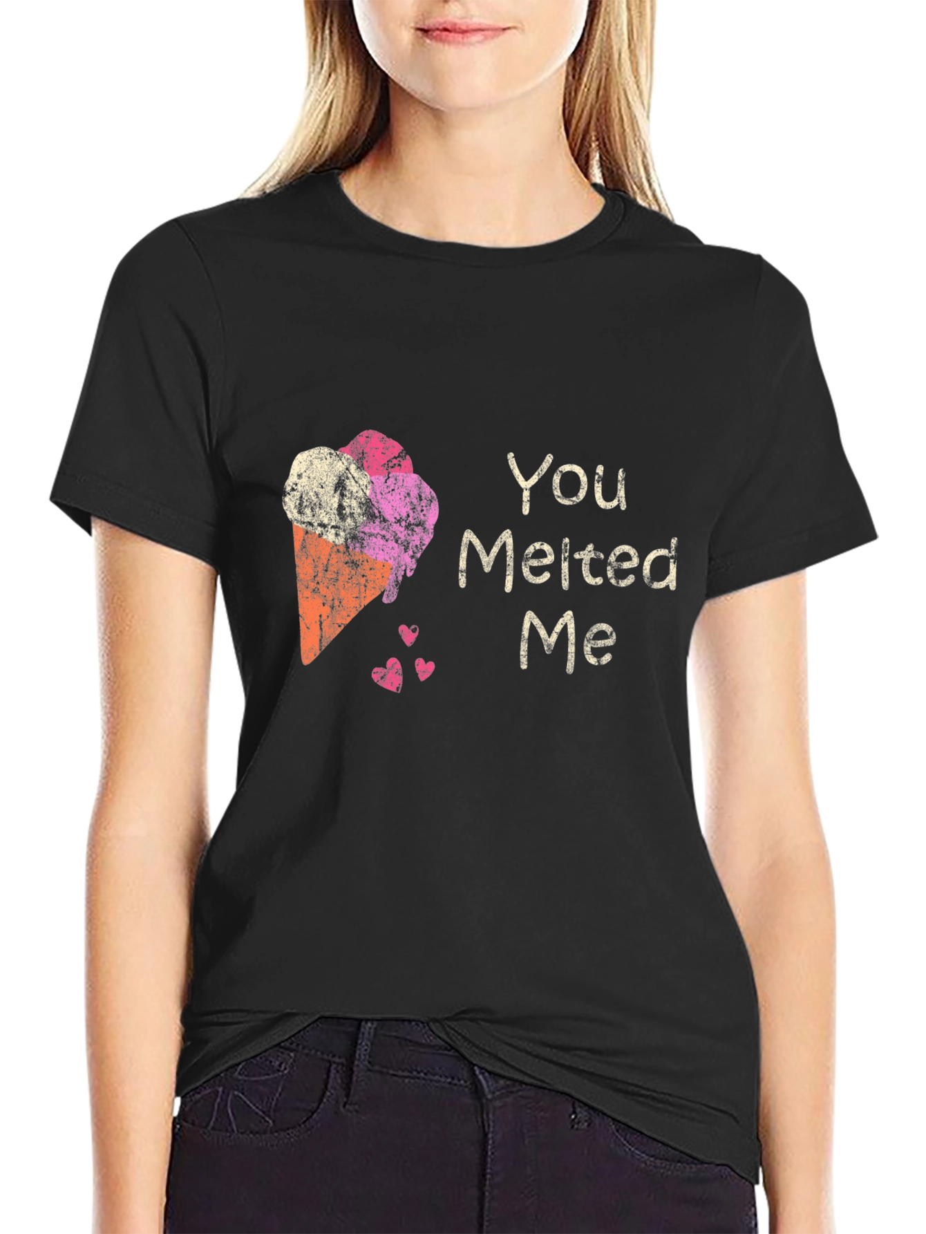 You Melted Me Ice Cream Graphic Tee