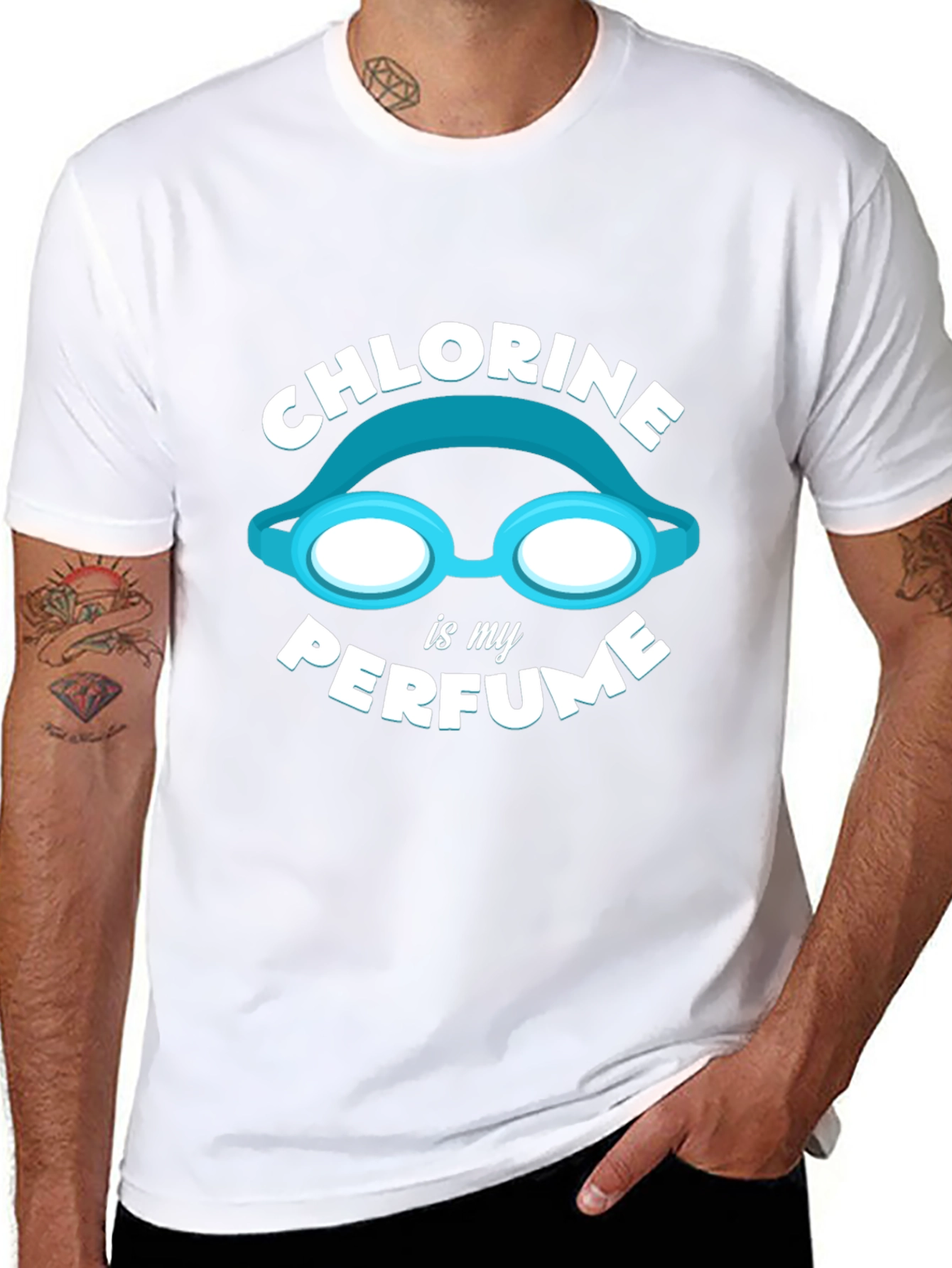 Chlorine is My Perfume Graphic Tee
