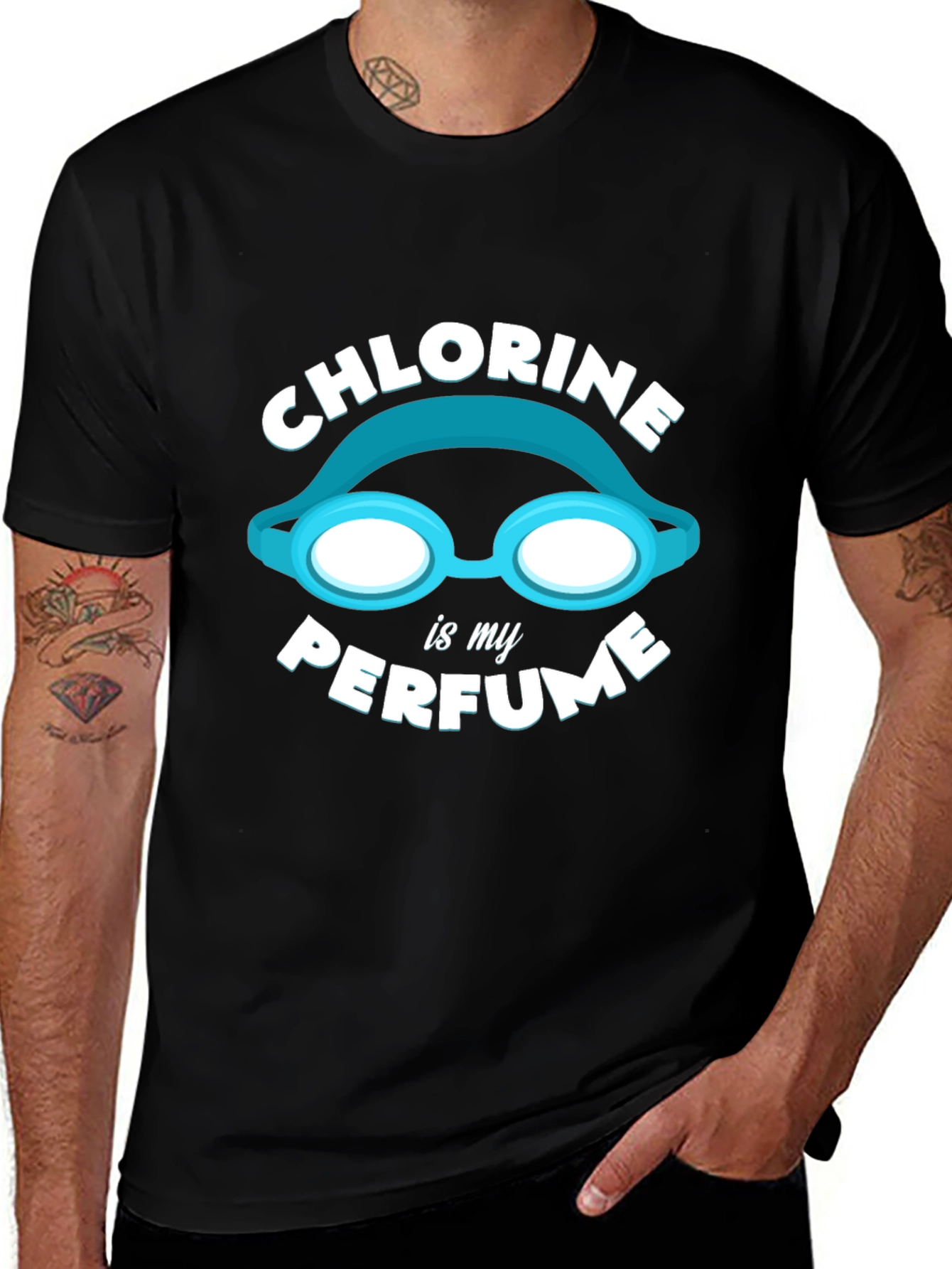 Chlorine is My Perfume Graphic Tee