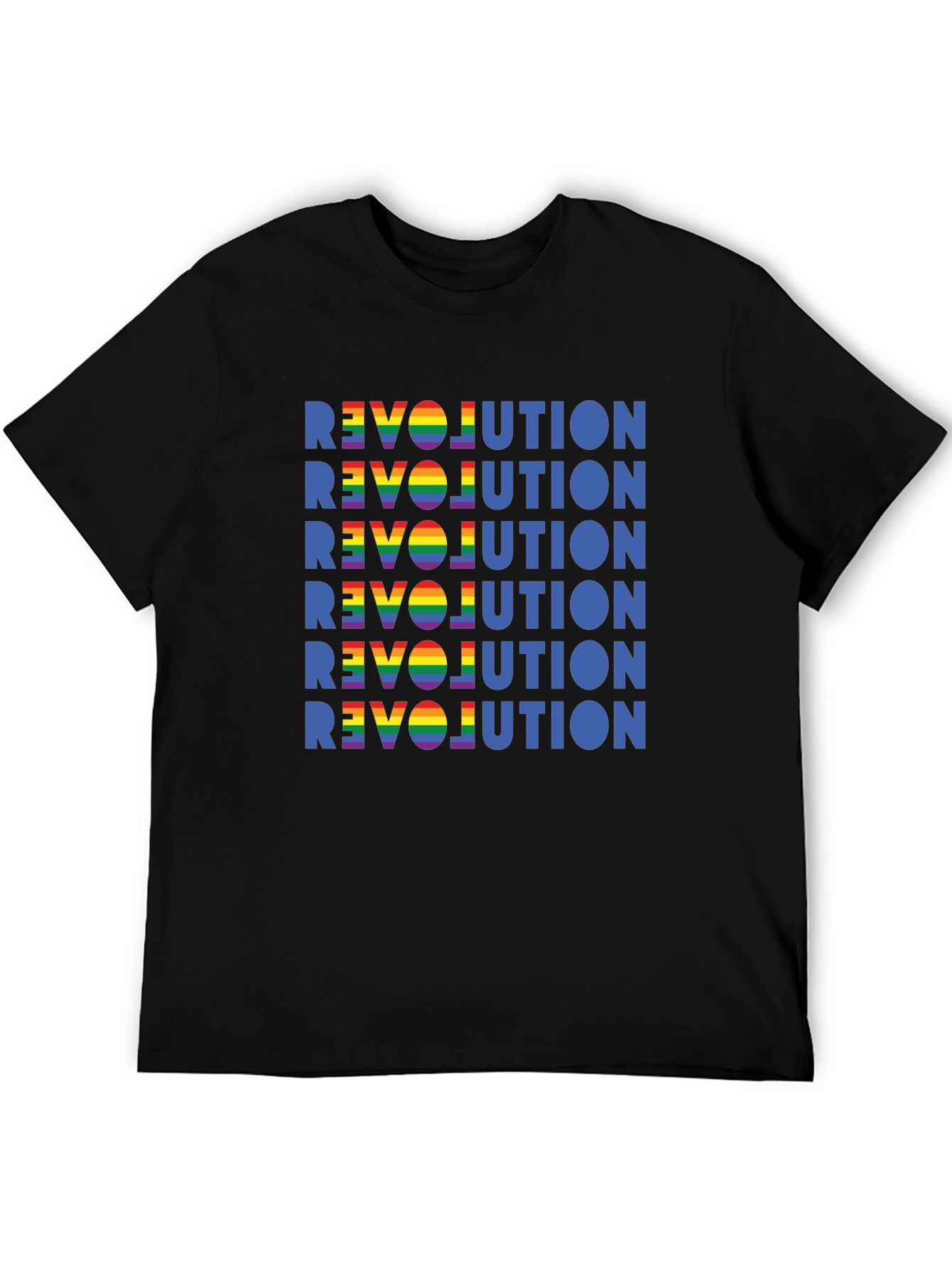 Rainbow Revolution Graphic Tee - Pride Unisex