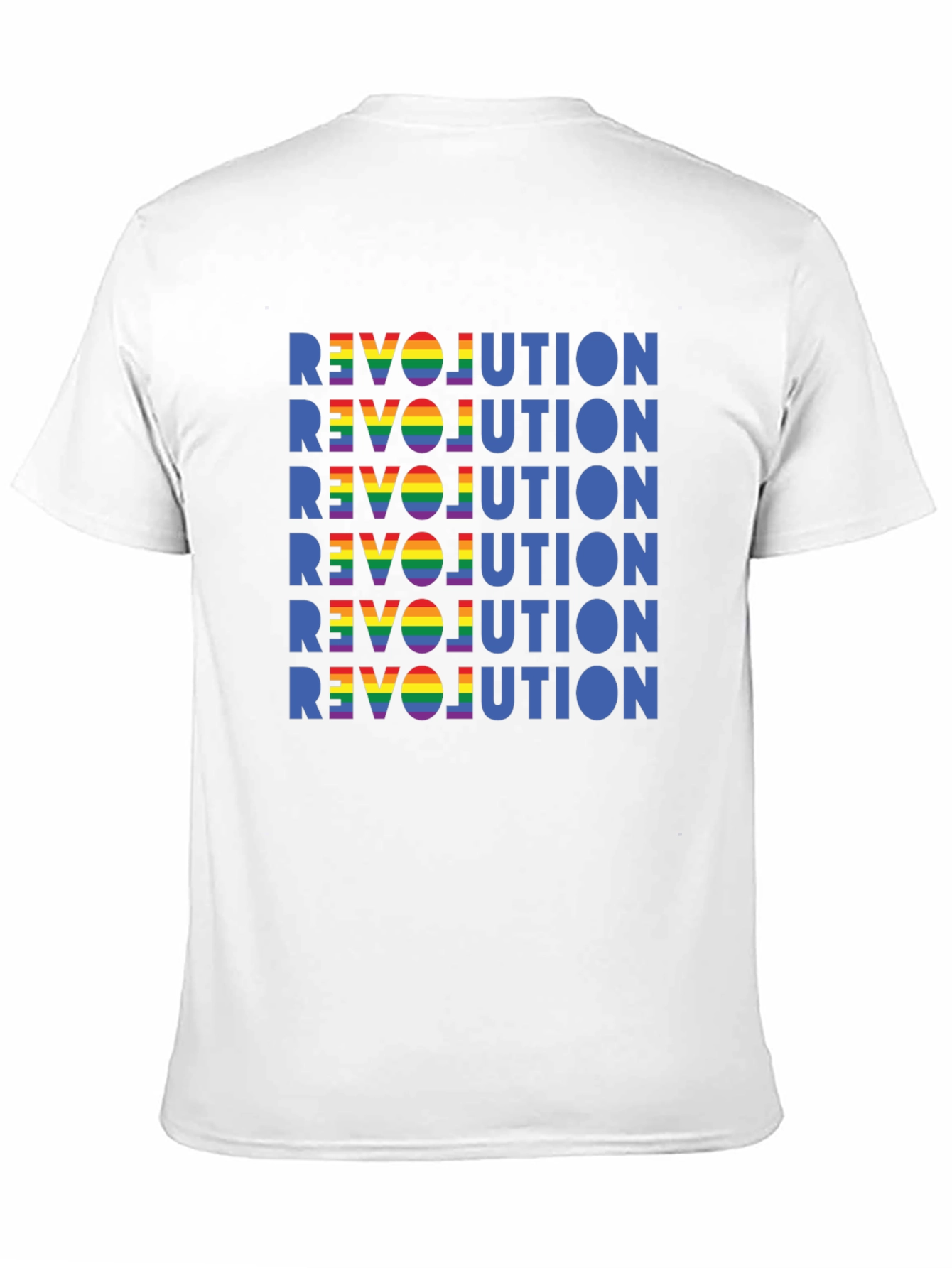 Rainbow Revolution Graphic Tee - Pride Unisex