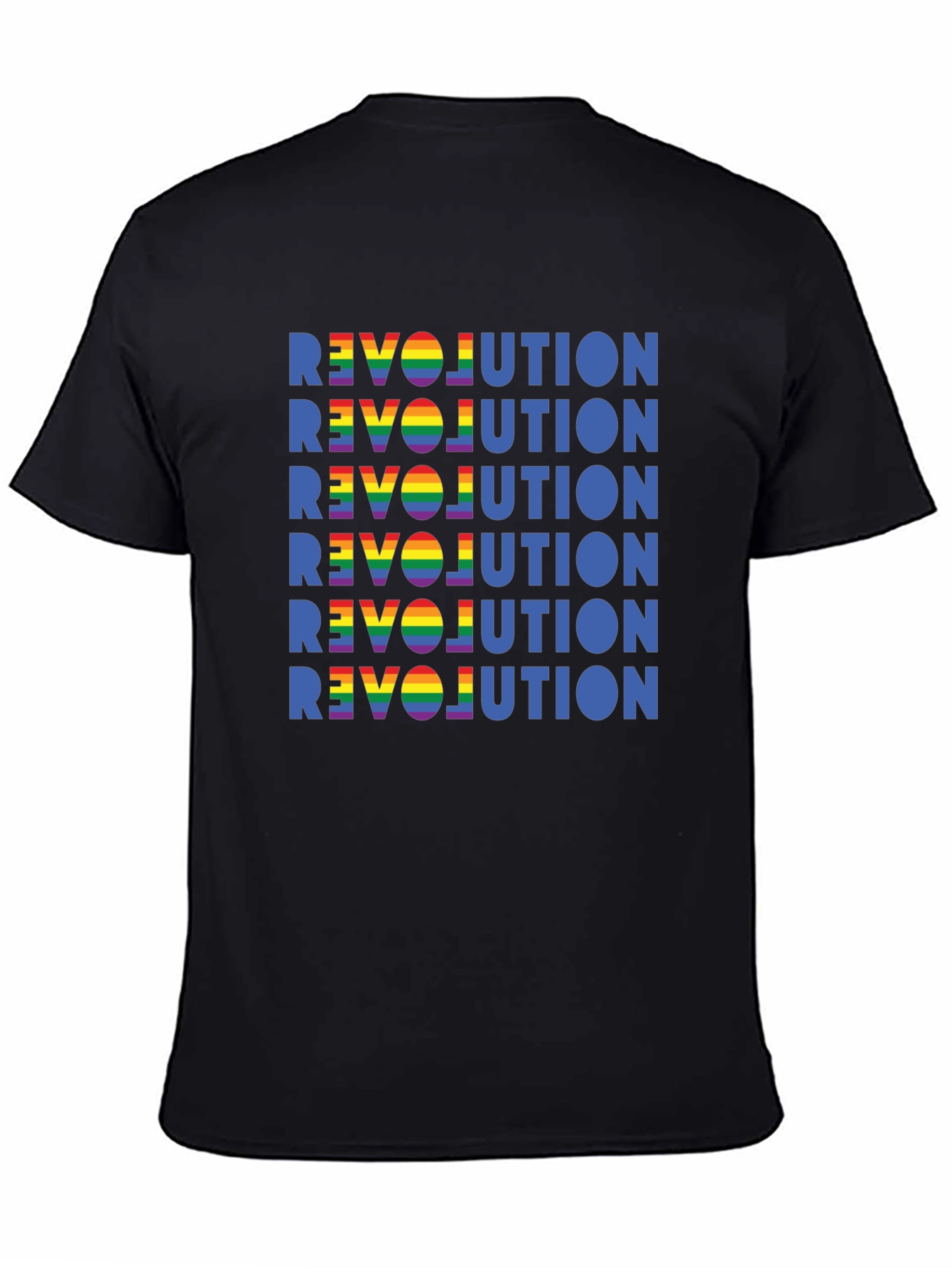 Rainbow Revolution Graphic Tee - Pride Unisex