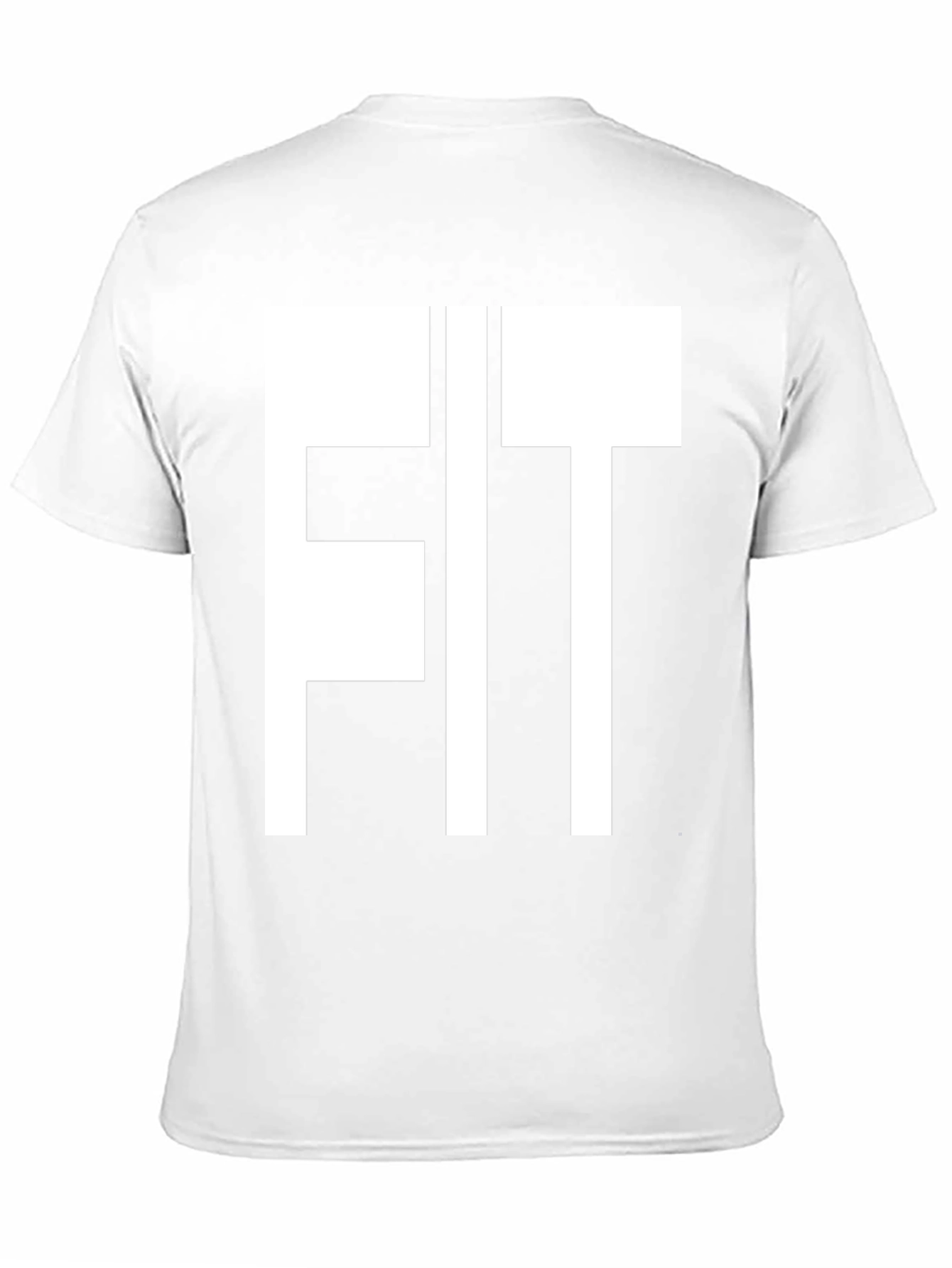 FIT Graphic Tee - Black Cotton T-Shirt
