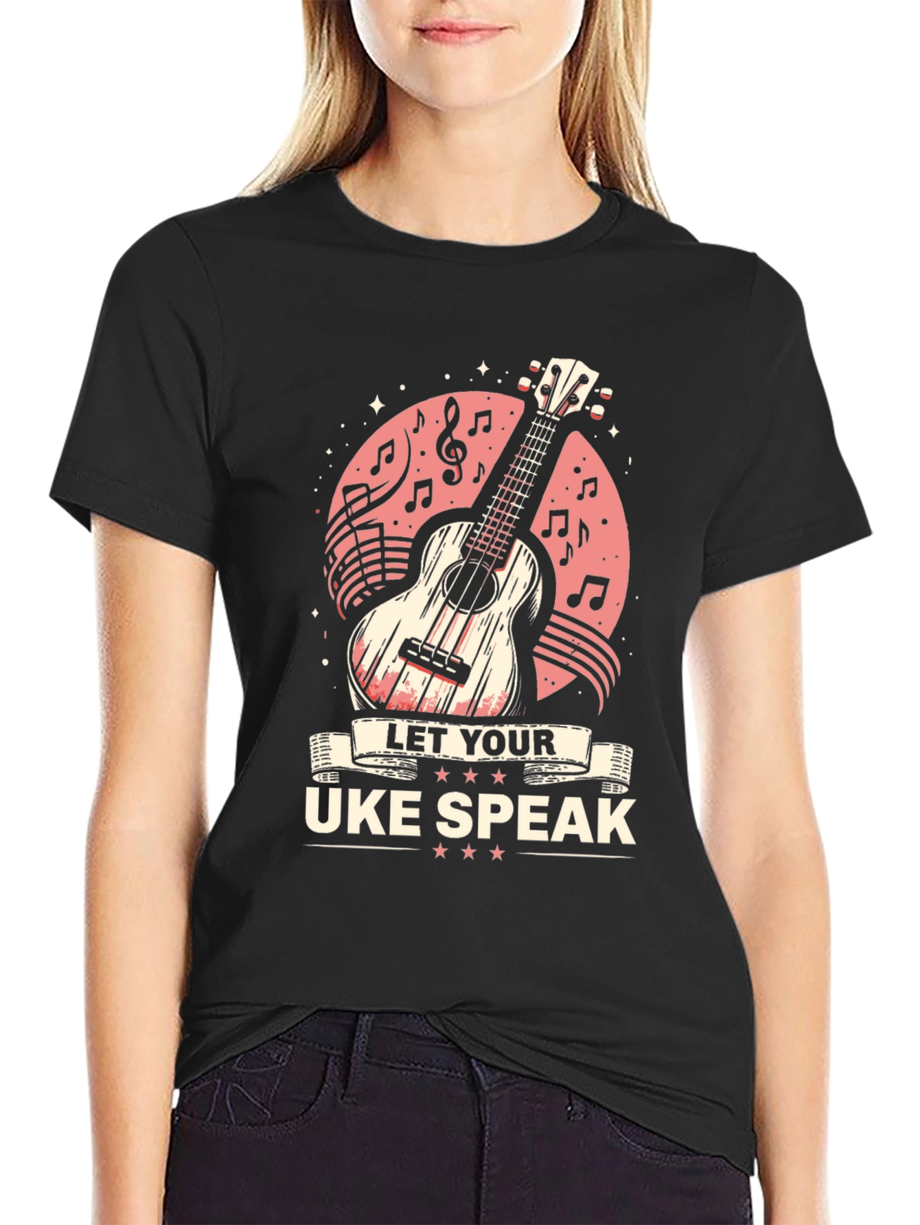 Let Your Uke Speak Graphic Tee