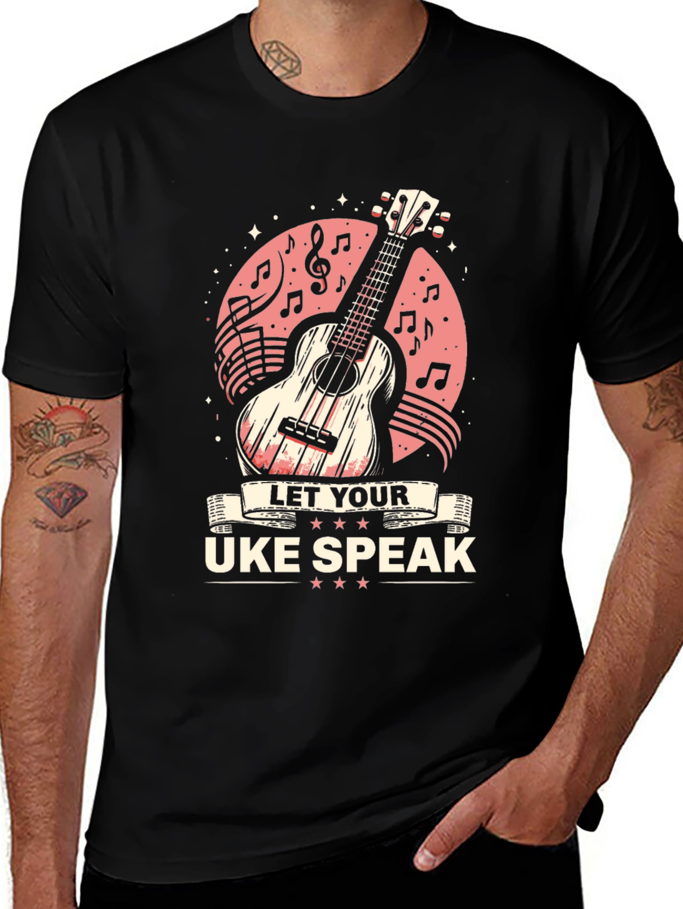 Let Your Uke Speak Graphic Tee
