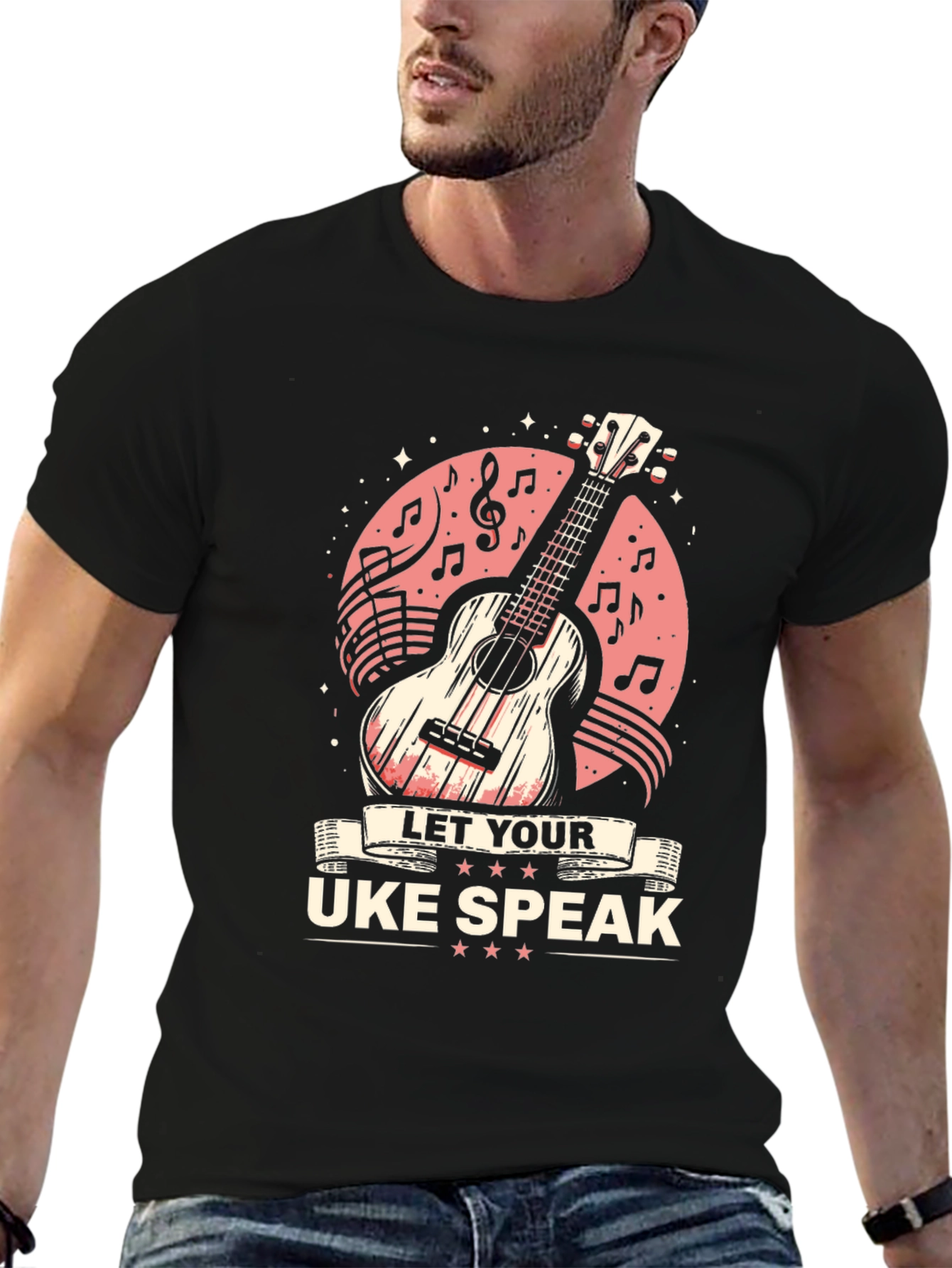 Let Your Uke Speak Graphic Tee
