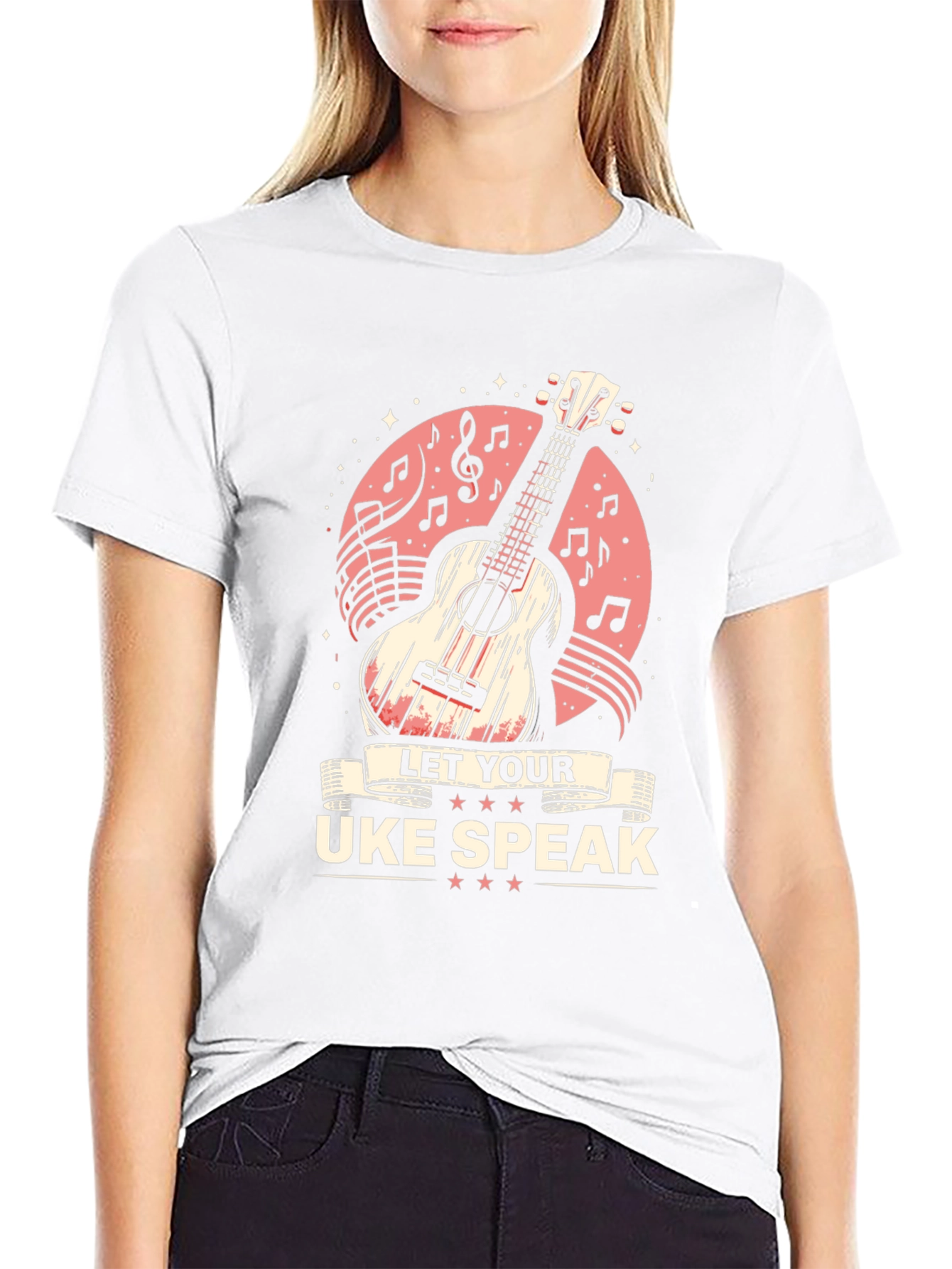 Let Your Uke Speak Graphic Tee