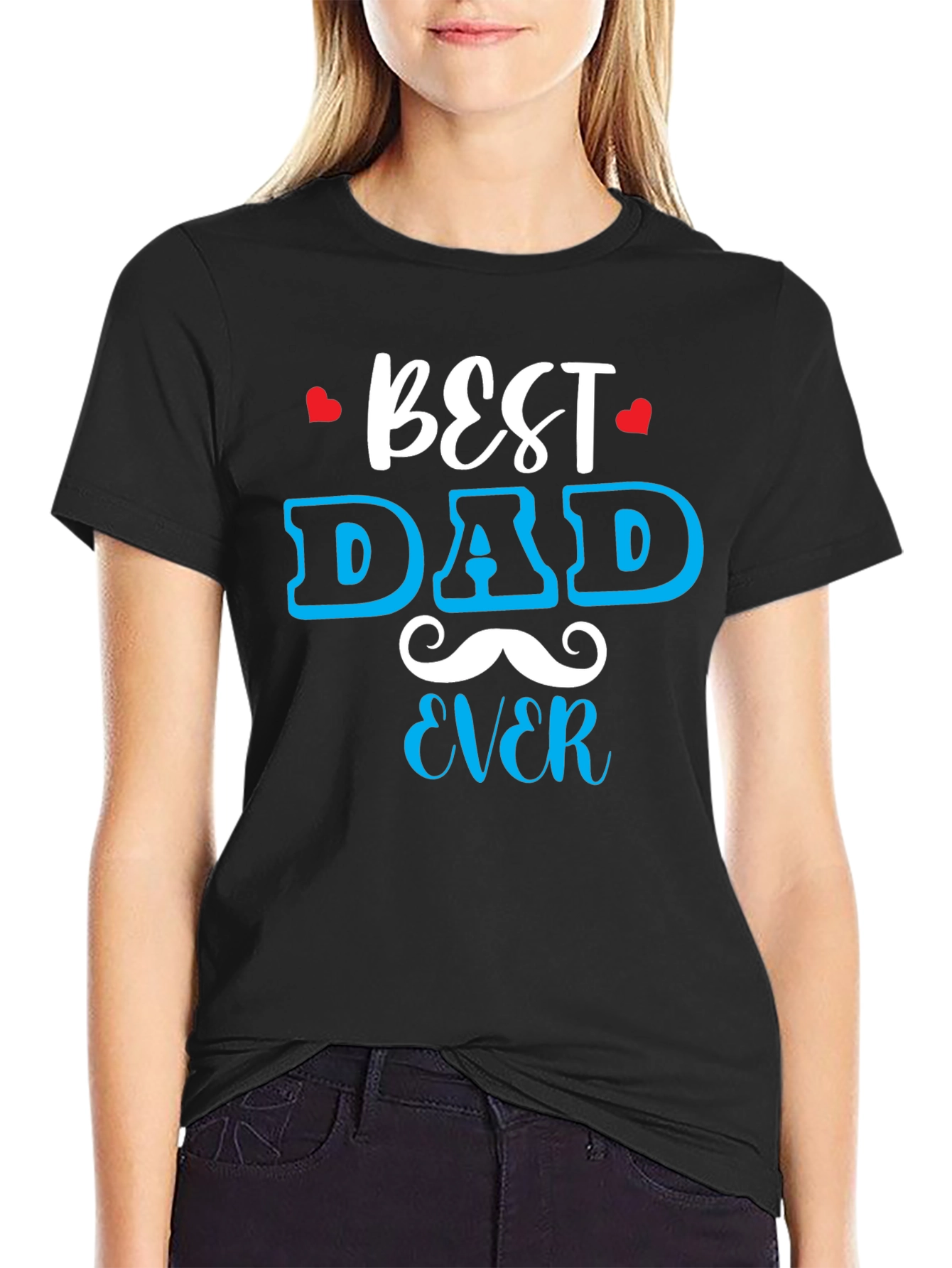 Best Dad Ever Graphic Tee - Fathers Day Gift