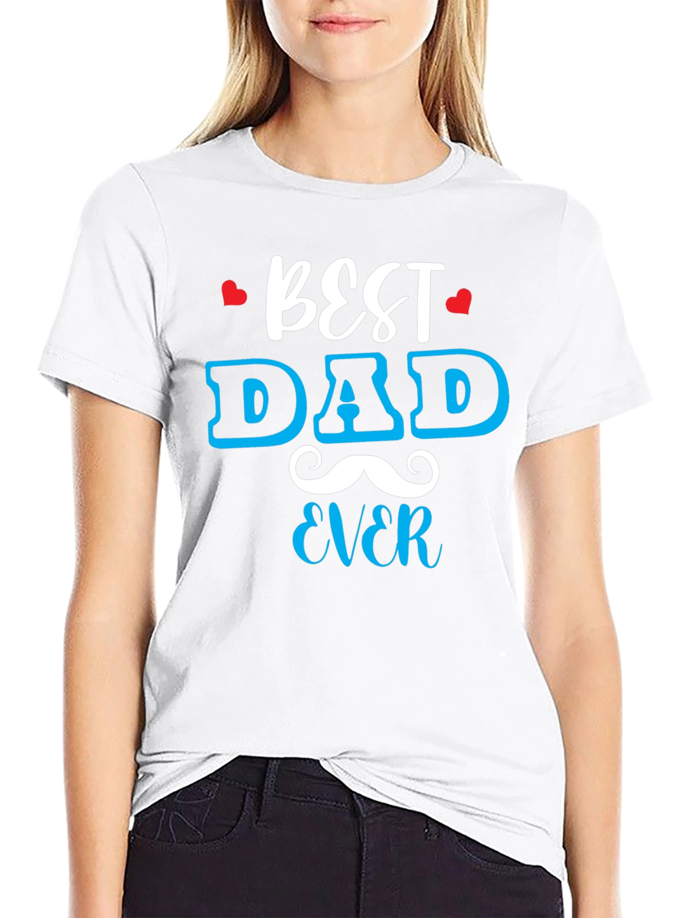 Best Dad Ever Graphic Tee - Fathers Day Gift