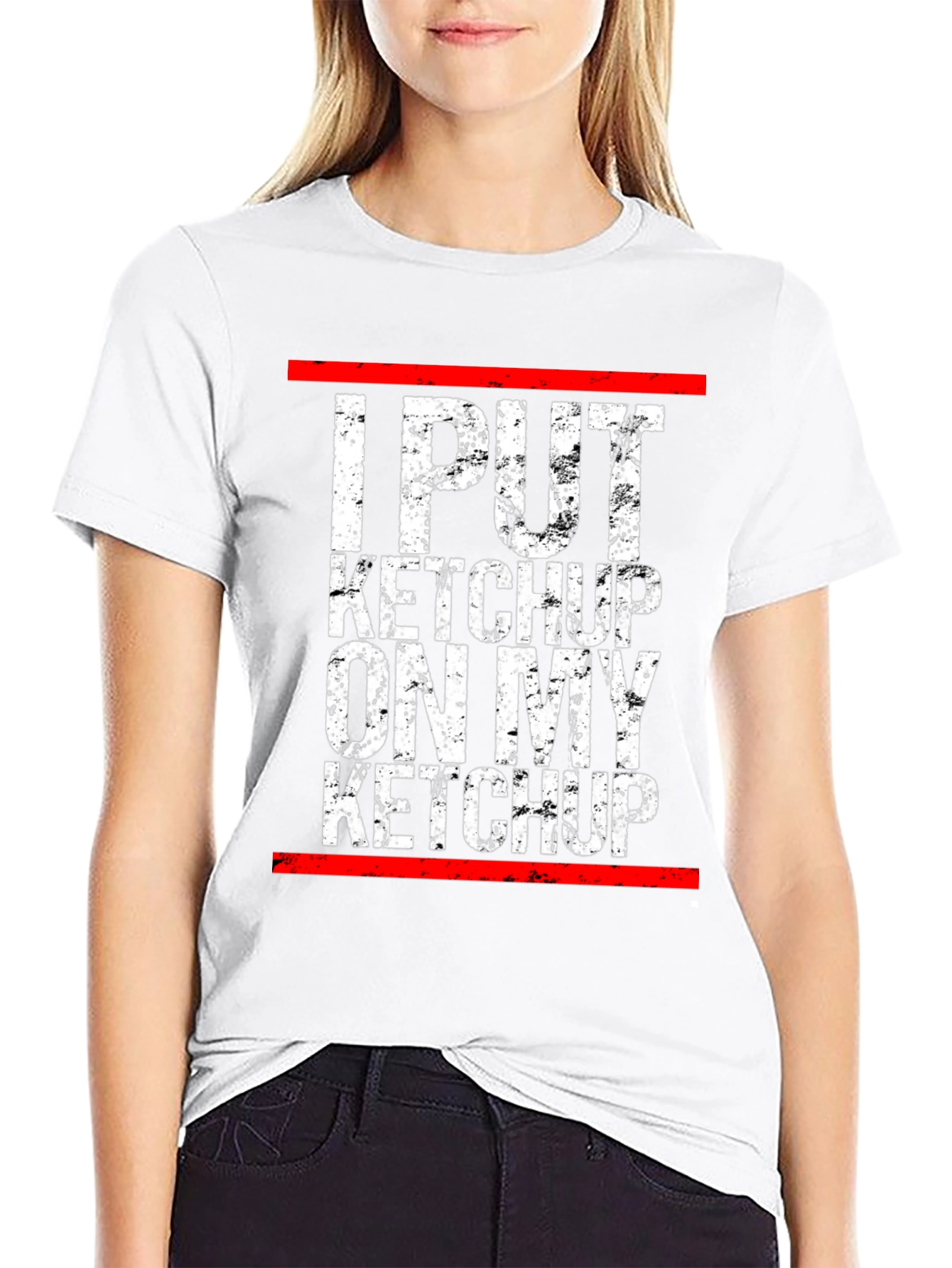 I Put Ketchup on My Ketchup Graphic Tee