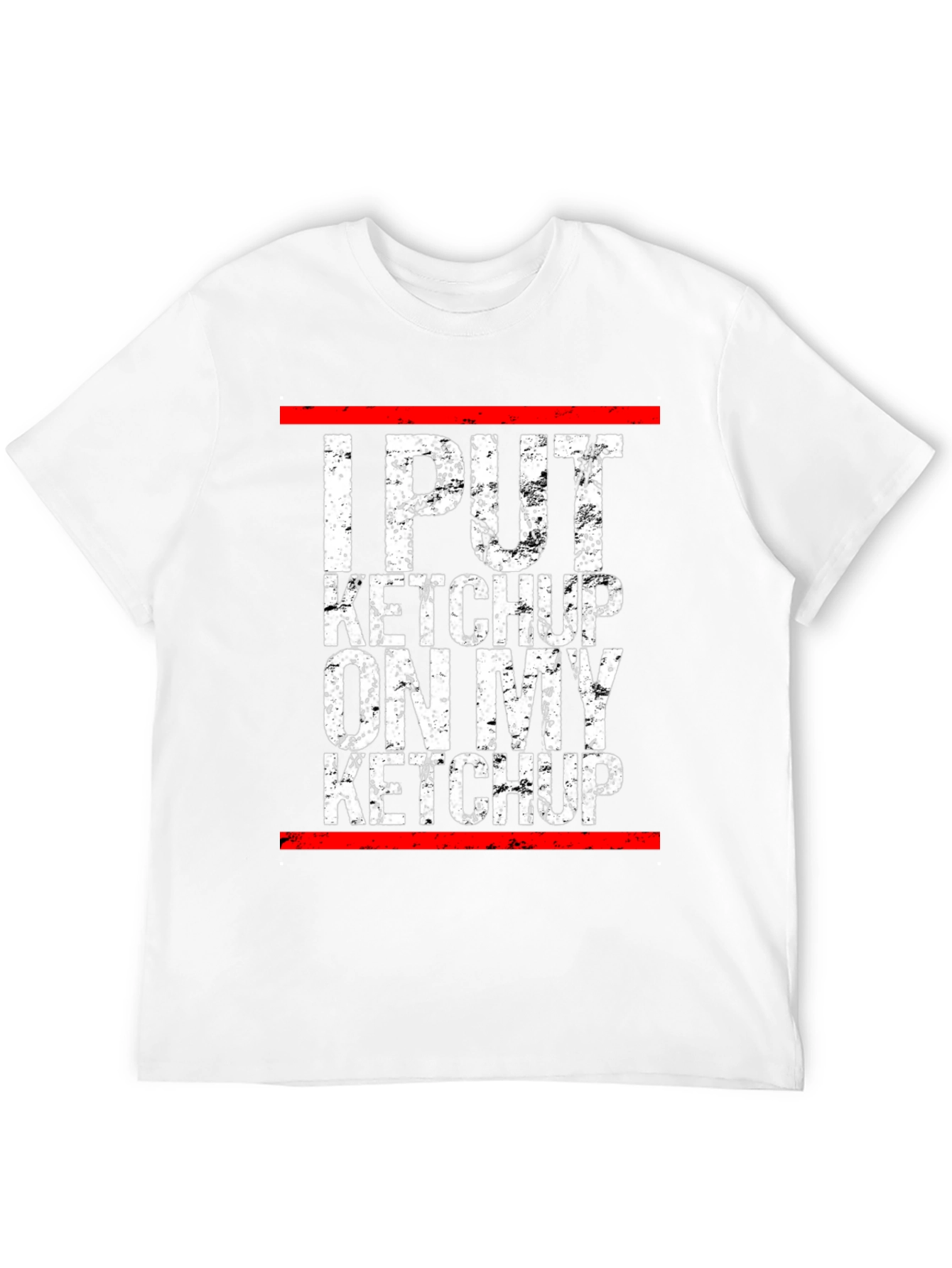 I Put Ketchup on My Ketchup Graphic Tee