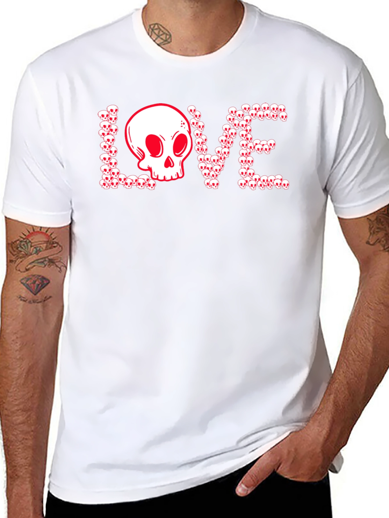 Skull Love T-Shirt