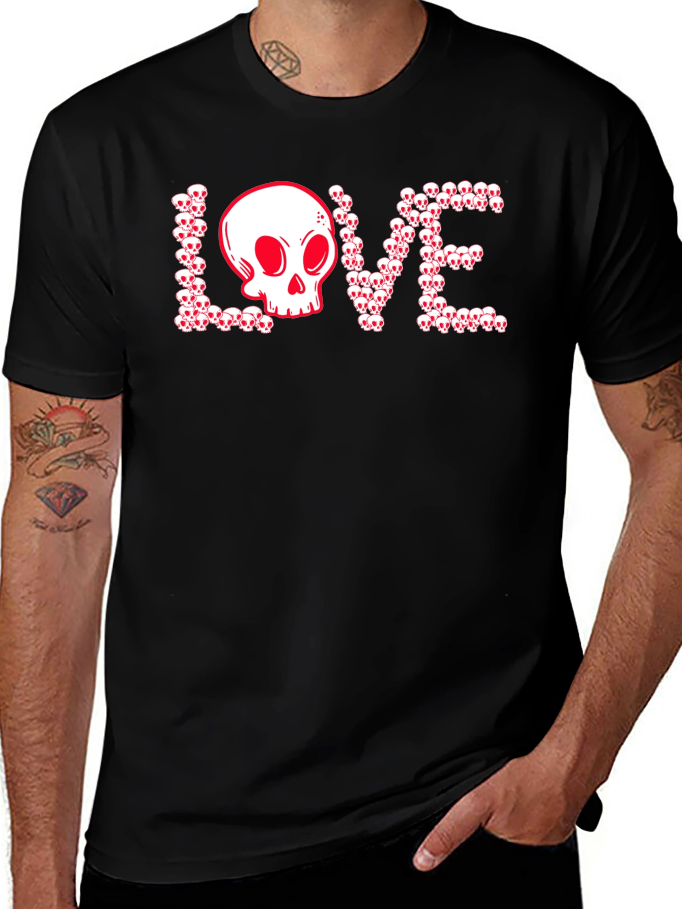 Skull Love T-Shirt