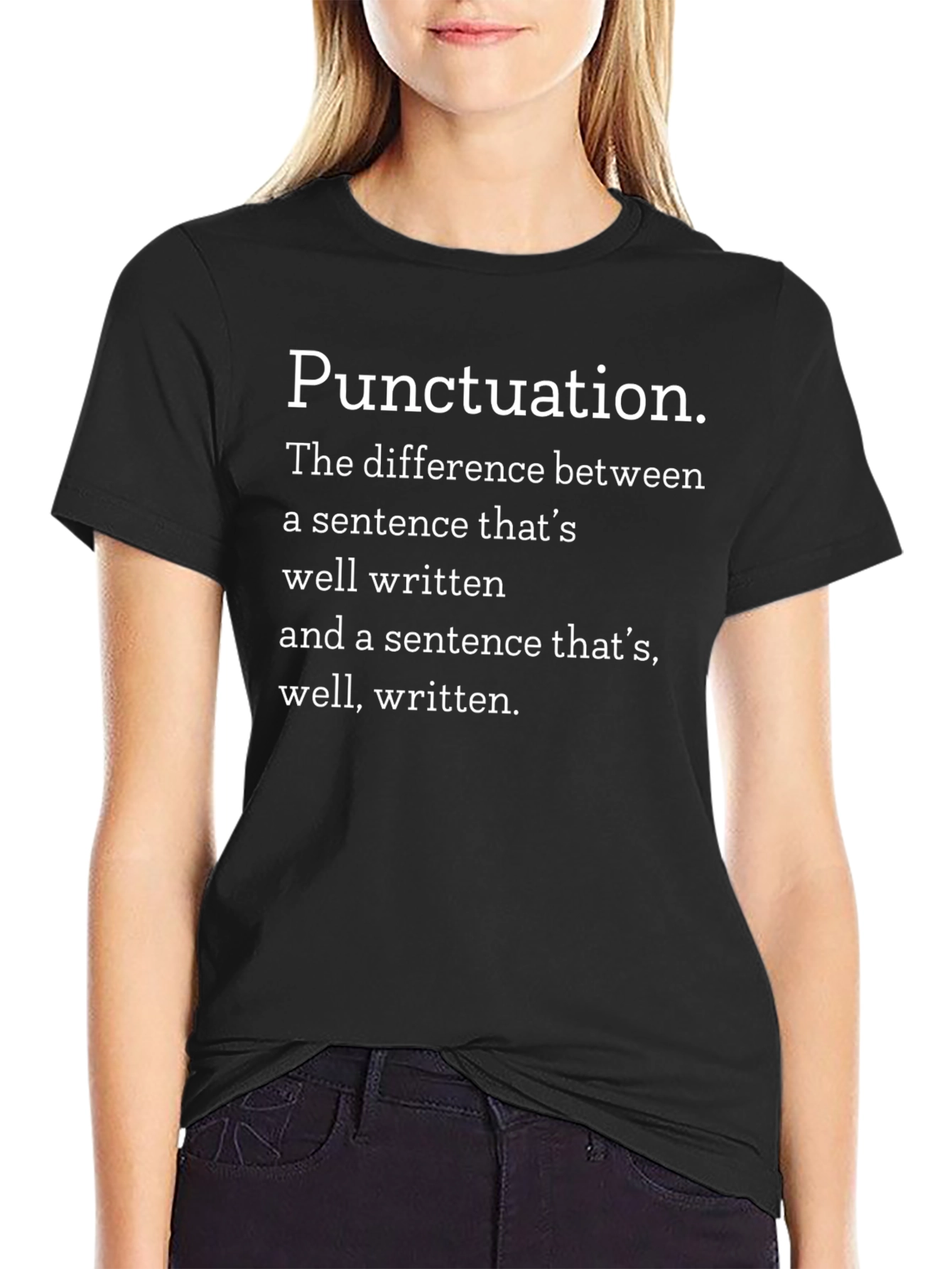 Punctuation T-Shirt - Funny Grammar Tee