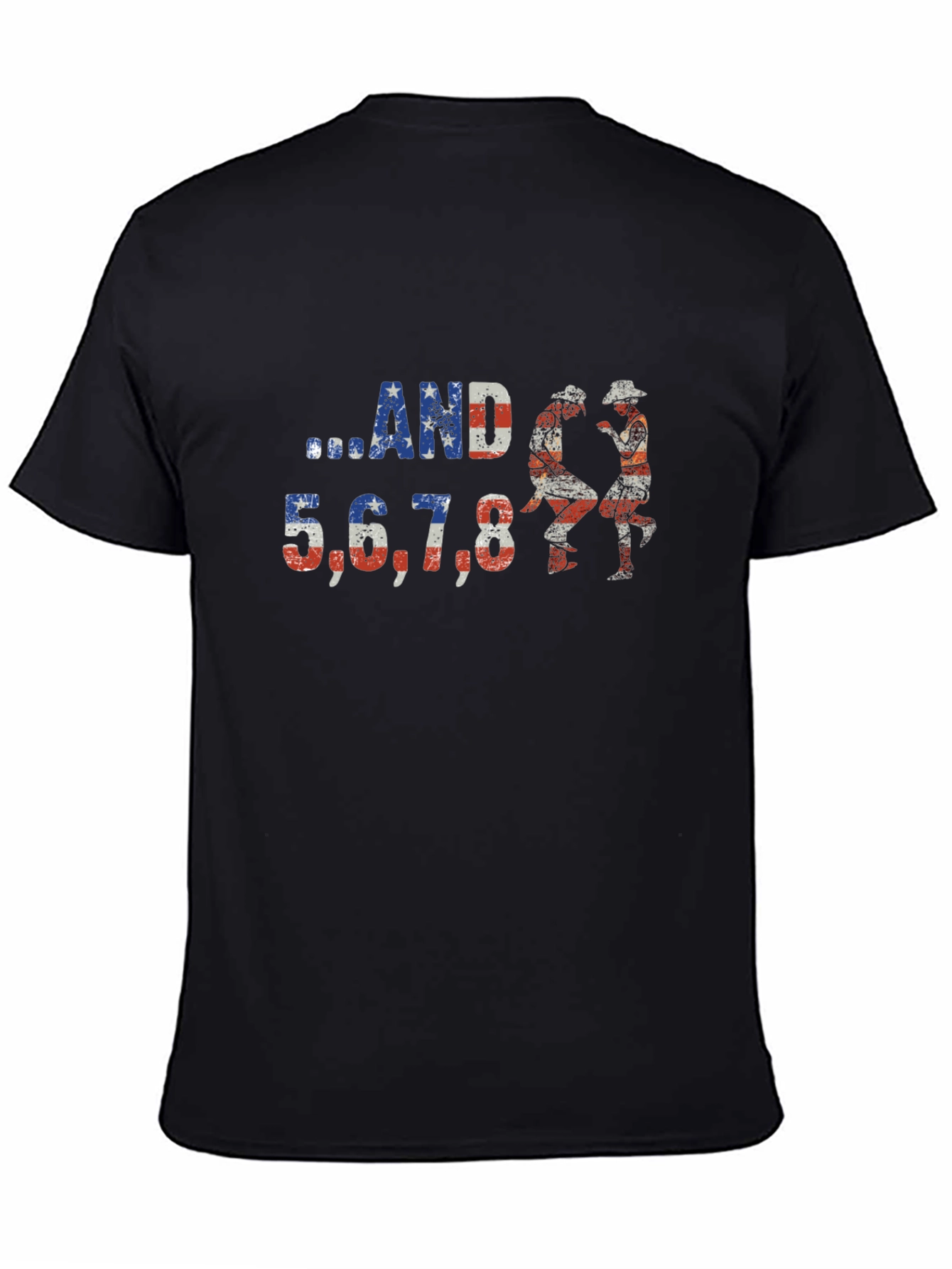 American Line Dance T-Shirt - ...AND 5678!