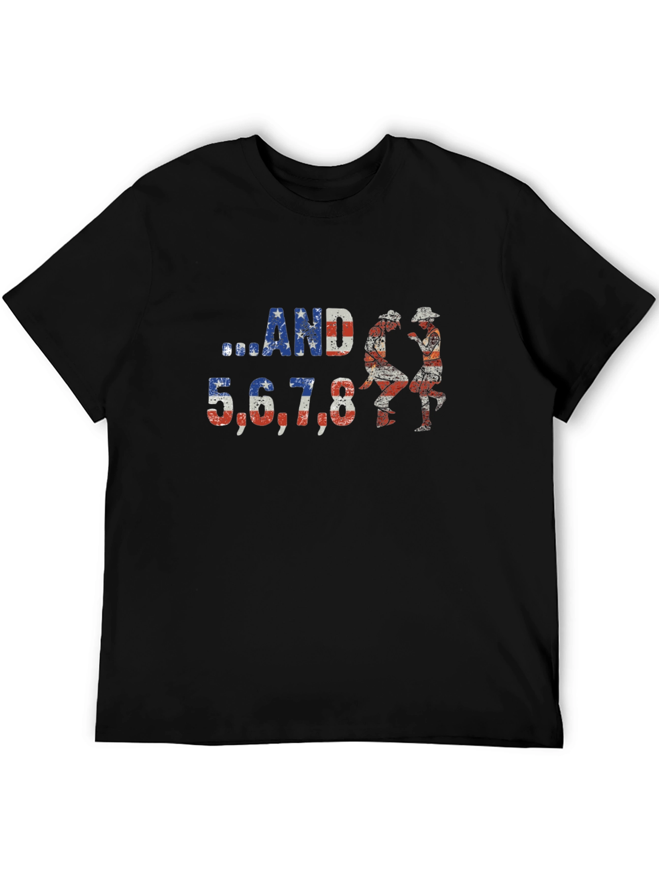 American Line Dance T-Shirt - ...AND 5678!