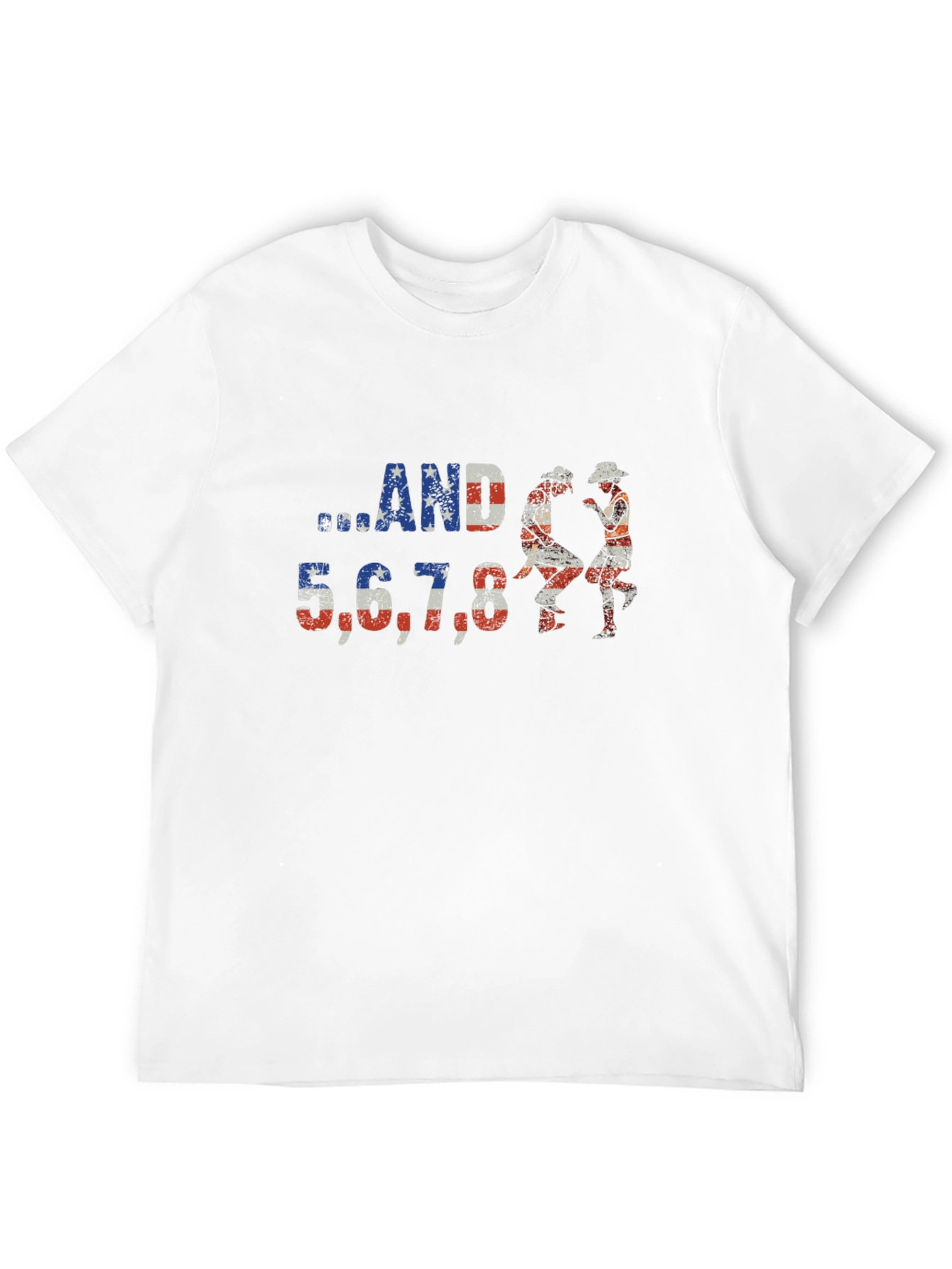 American Line Dance T-Shirt - ...AND 5678!