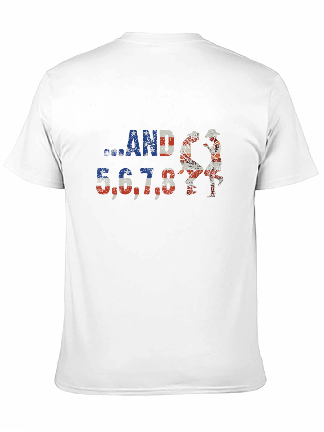American Line Dance T-Shirt - ...AND 5678!