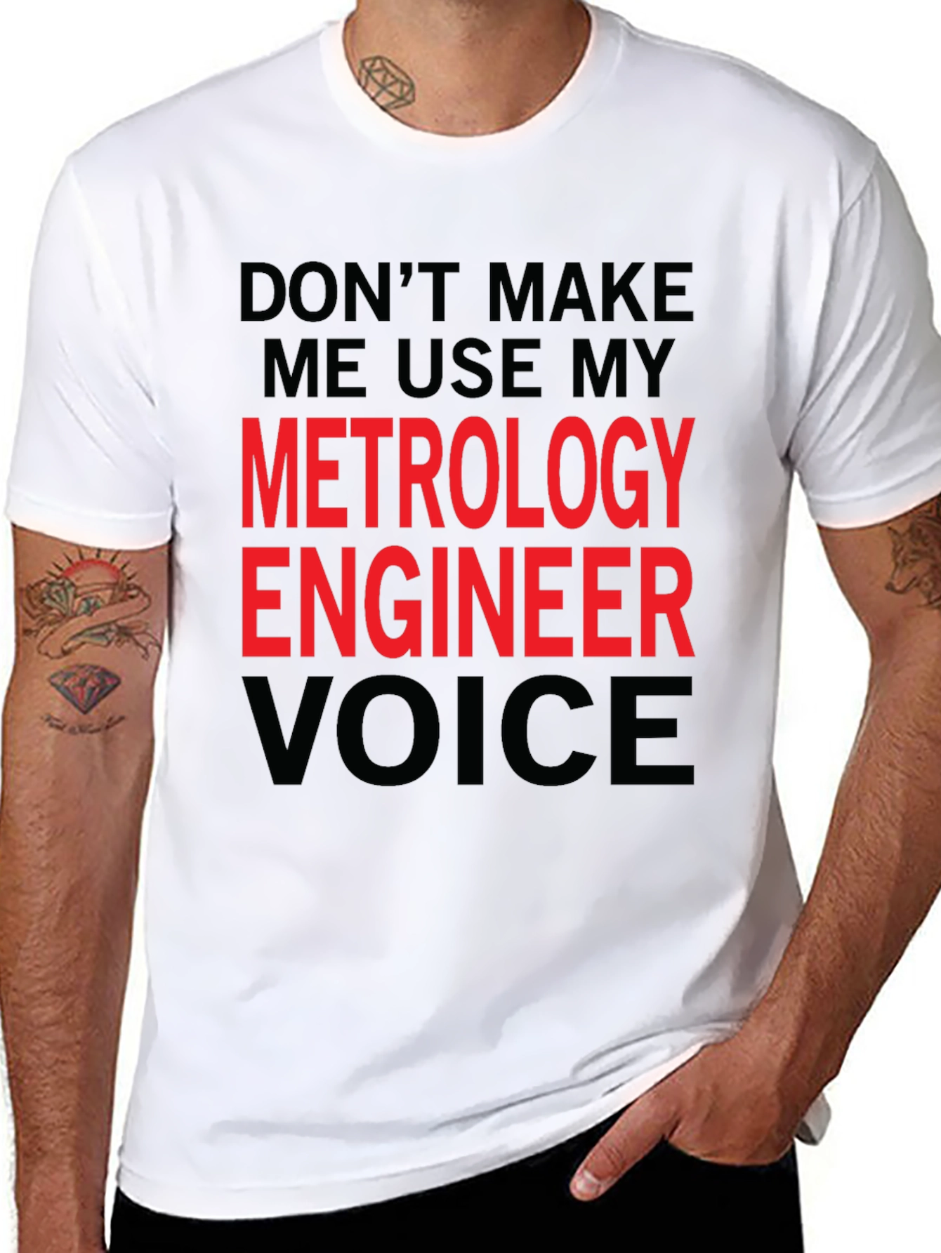 Metrology Engineer Voice Graphic Tee