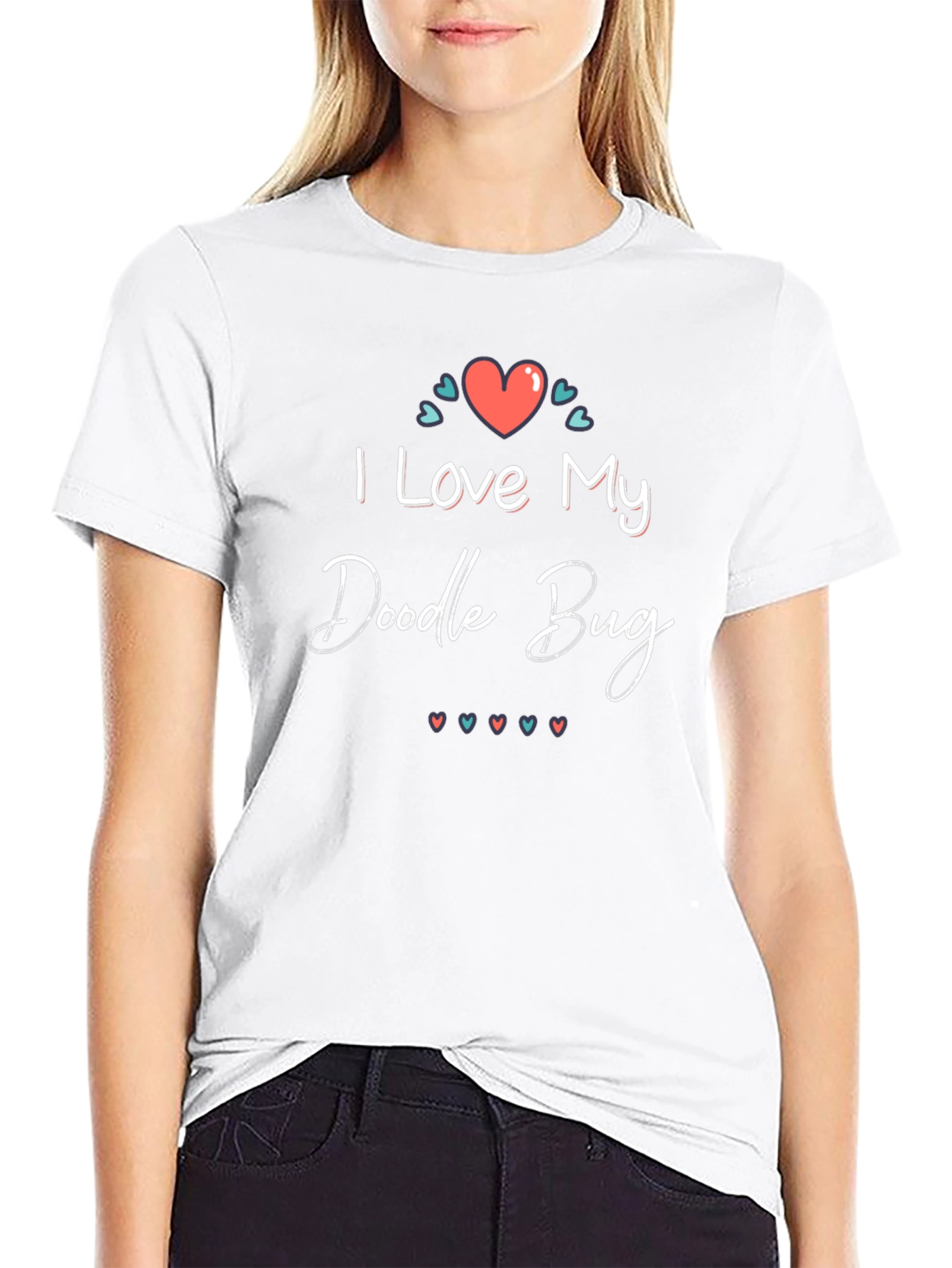 I Love My Doodle Bug Graphic T-Shirt