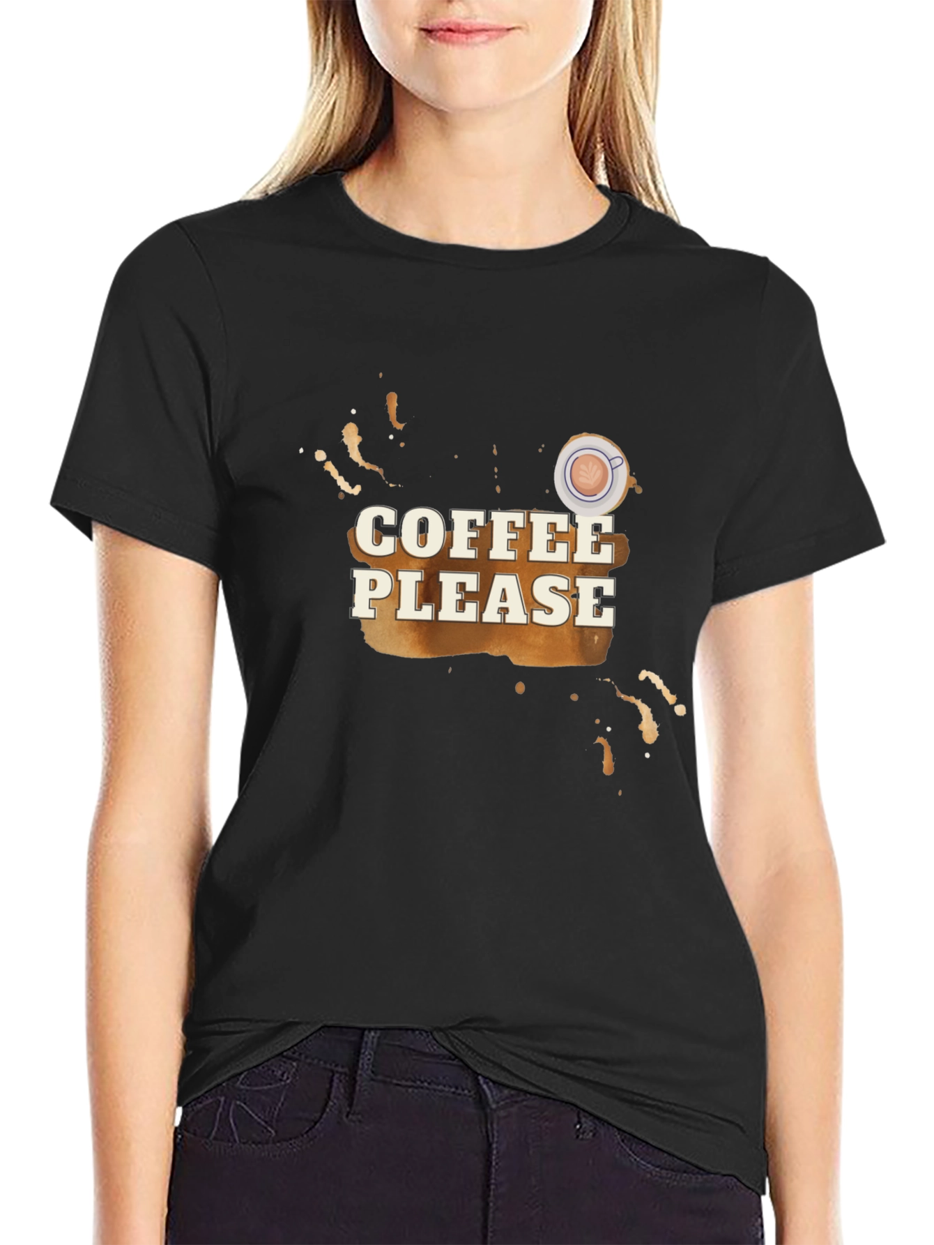Coffee Please Graphic Tee