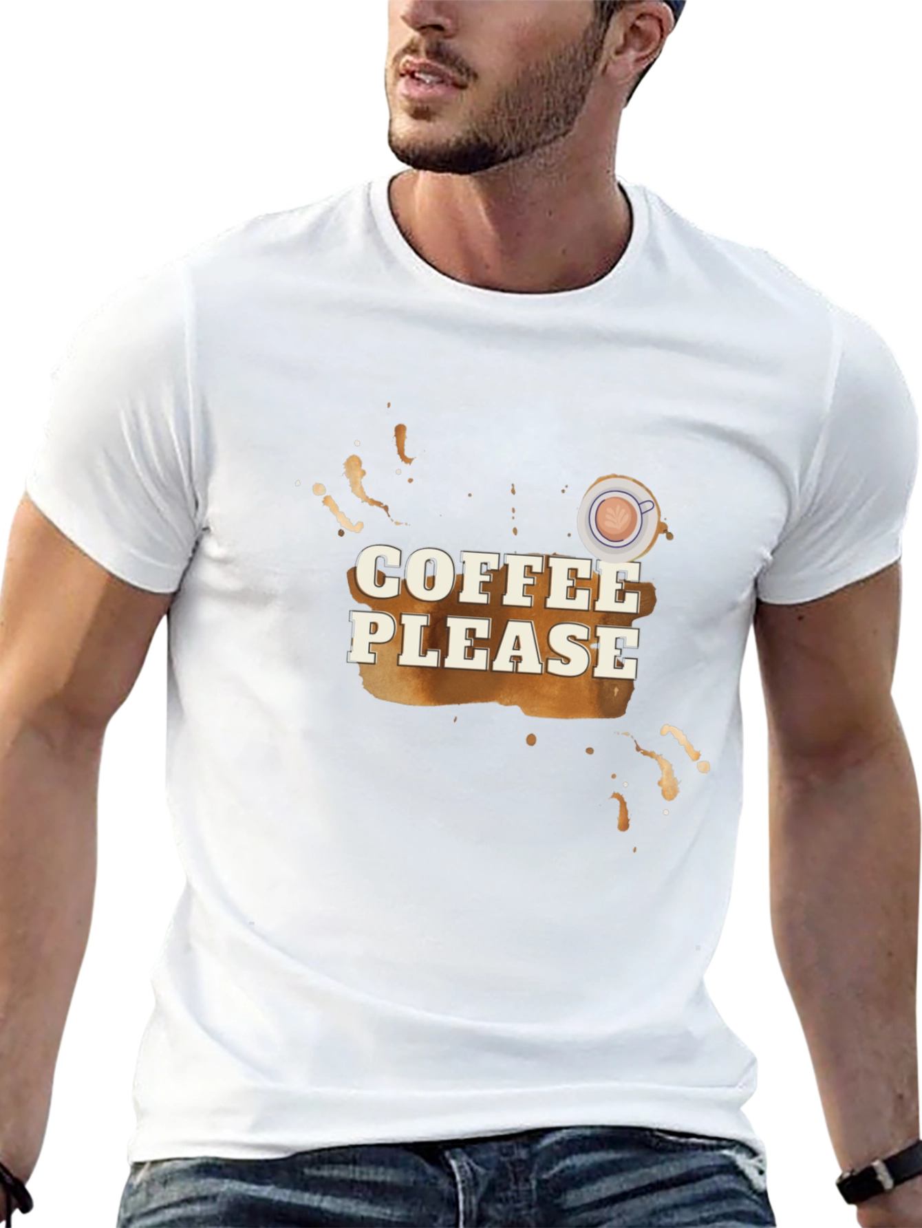 Coffee Please Graphic Tee