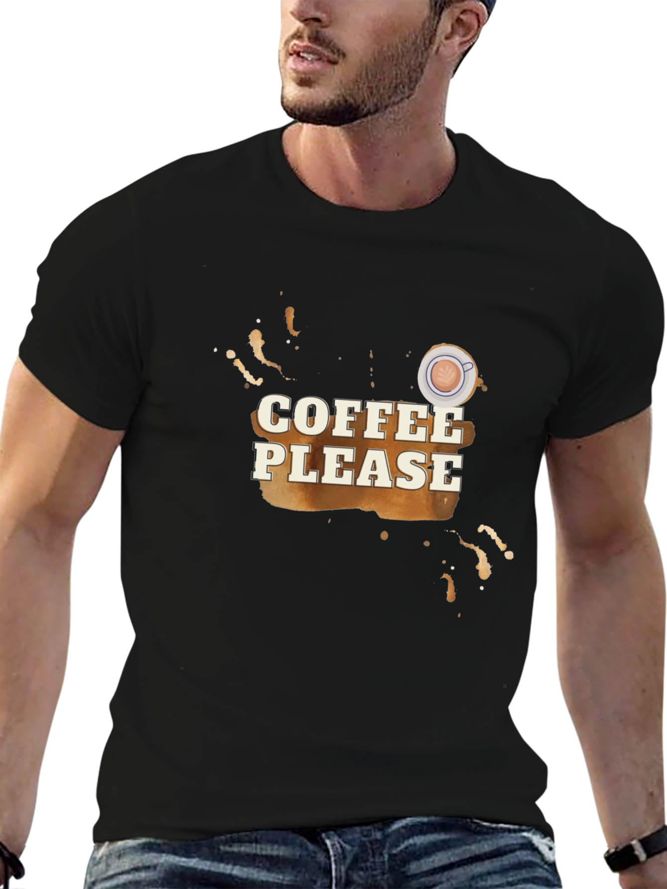 Coffee Please Graphic Tee