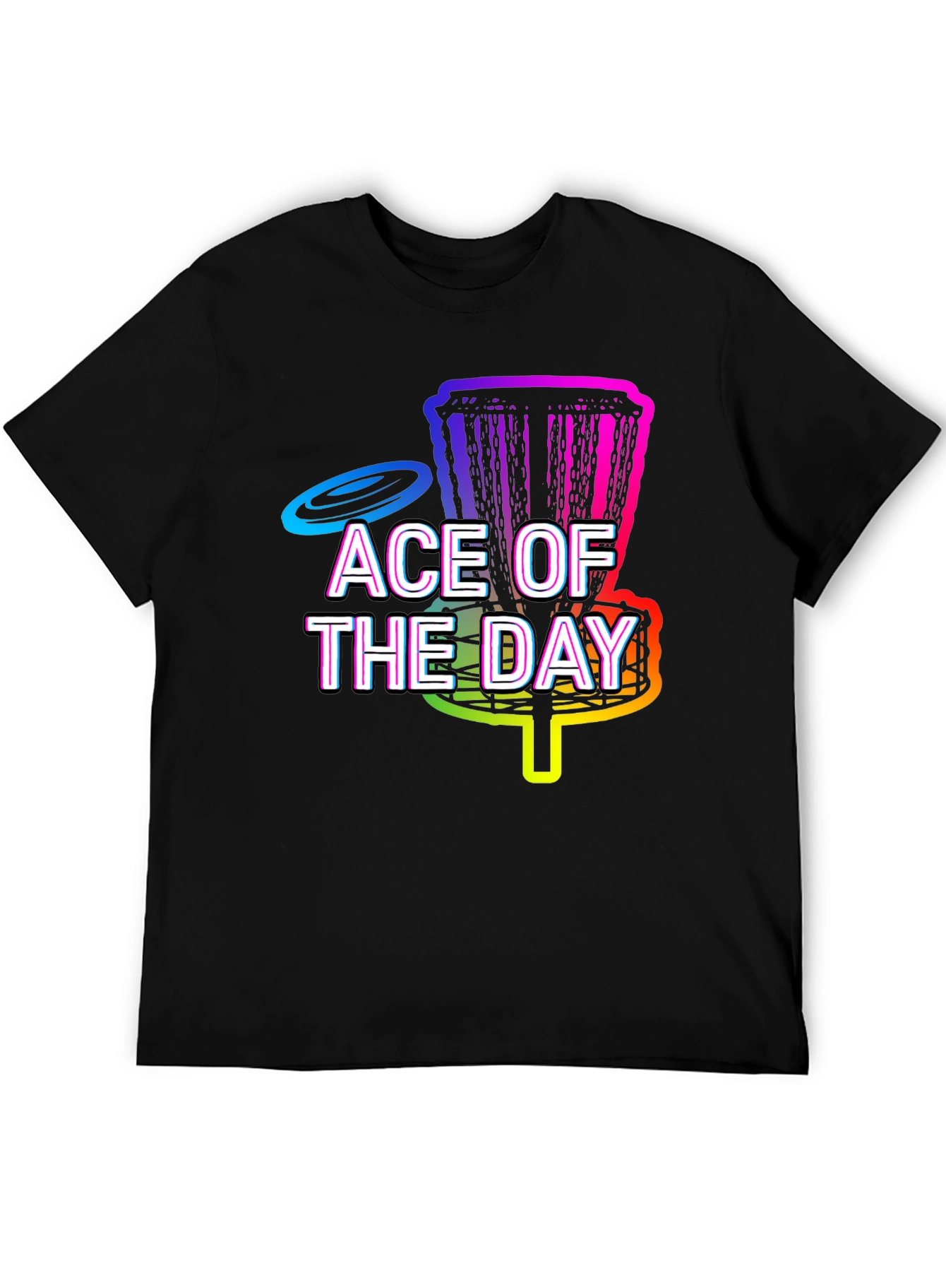 Ace of the Day Disc Golf Graphic Tee