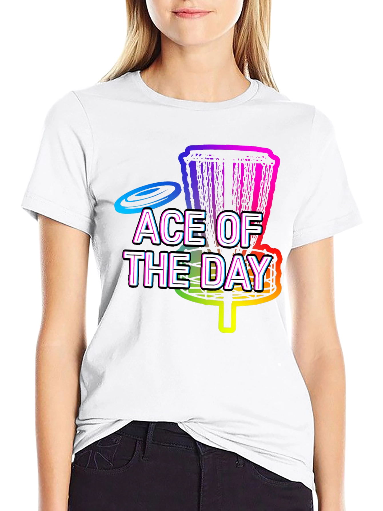 Ace of the Day Disc Golf Graphic Tee