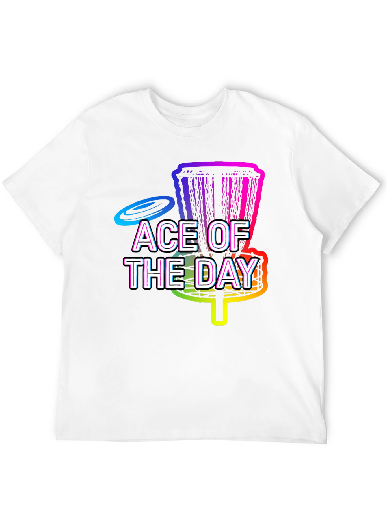 Ace of the Day Disc Golf Graphic Tee