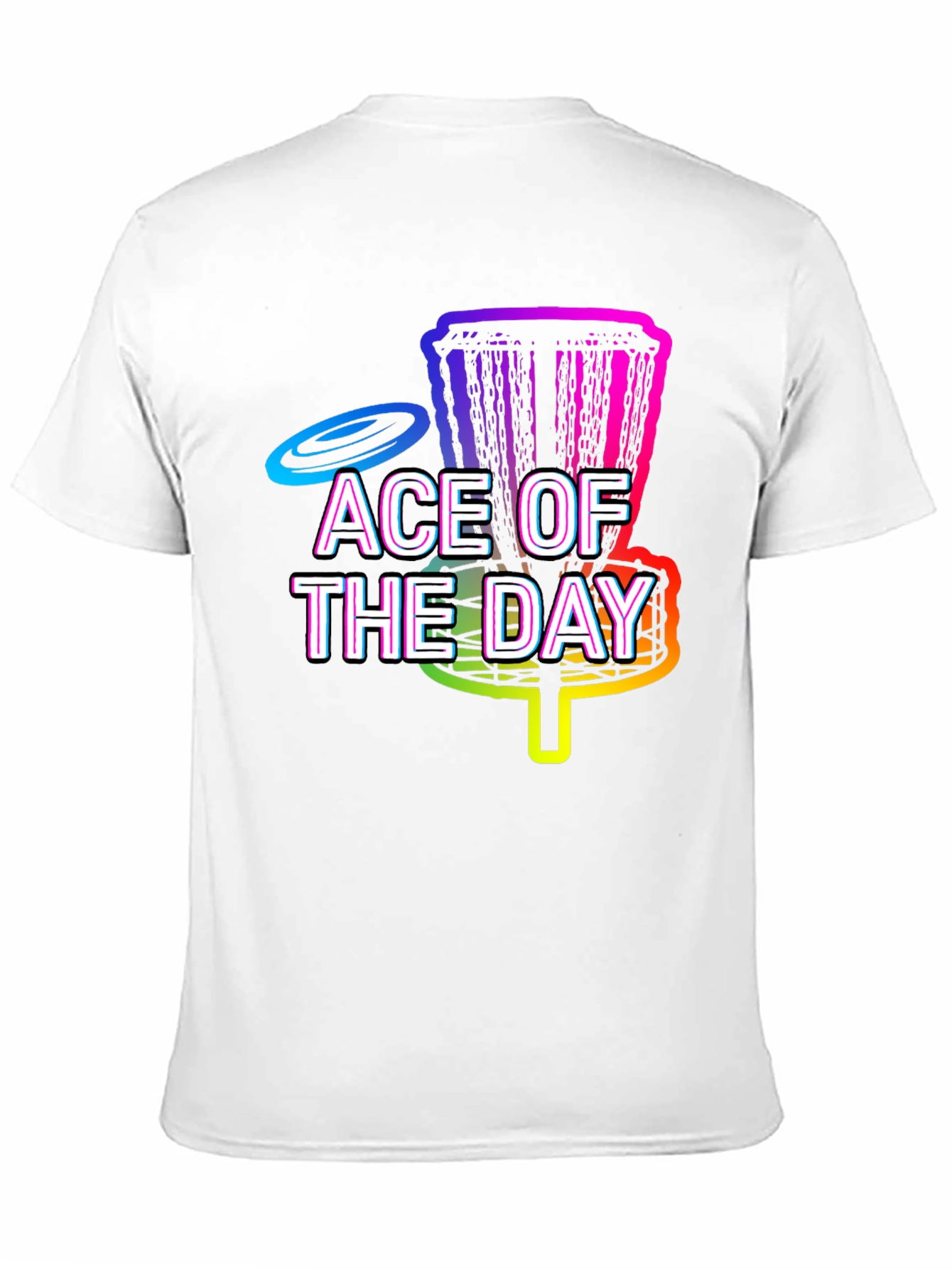 Ace of the Day Disc Golf Graphic Tee