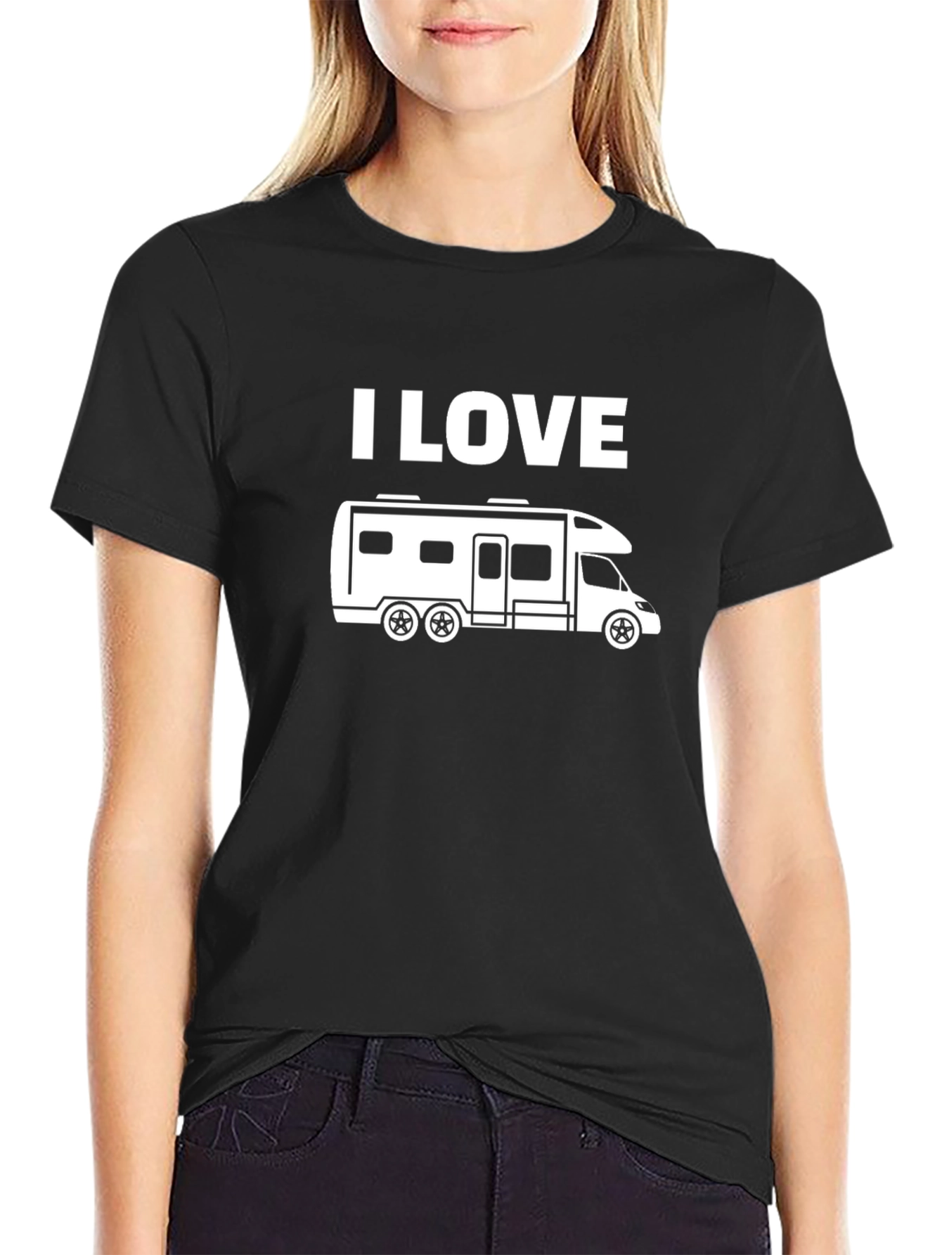 I Love RV T-Shirt - Camper Van Adventure Tee