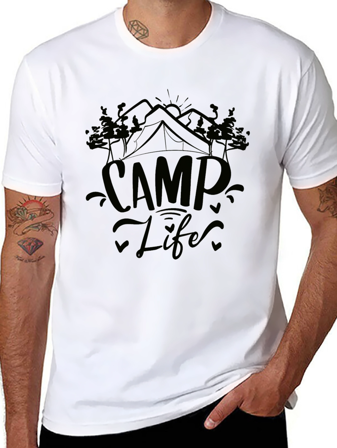 Camp Life Graphic Tee - Adventure Awaits