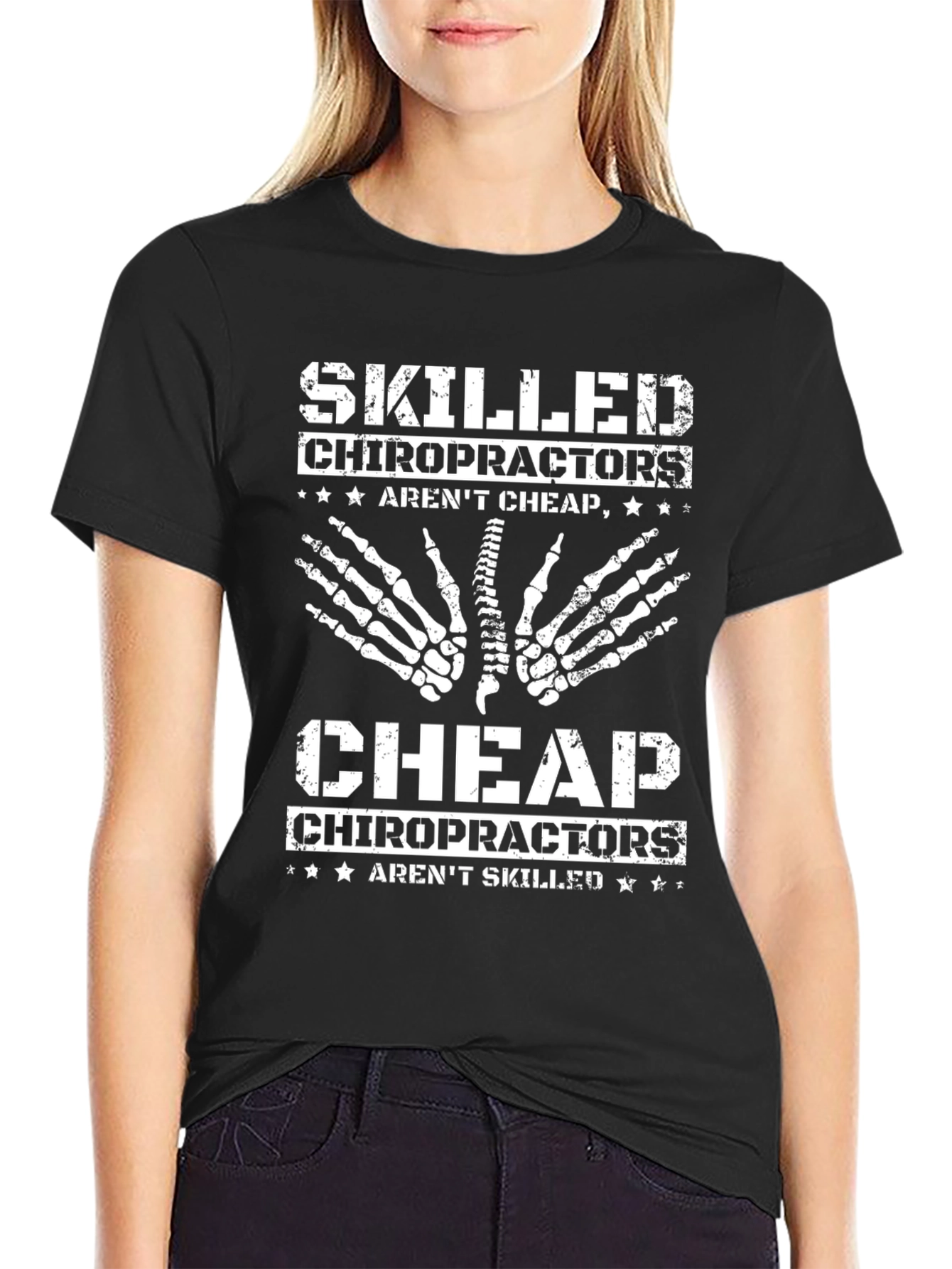 Skilled Chiropractors T-Shirt - Funny Chiropractic Tee