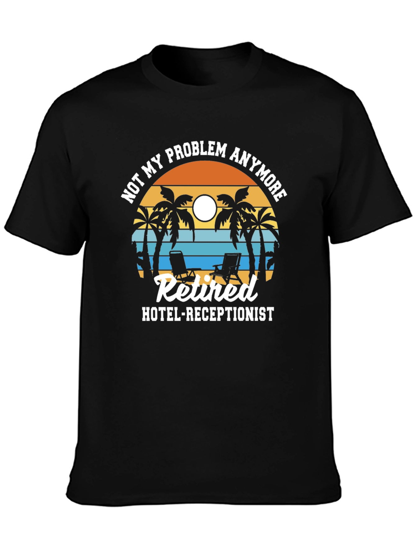 Retired Hotel Receptionist Graphic T-Shirt