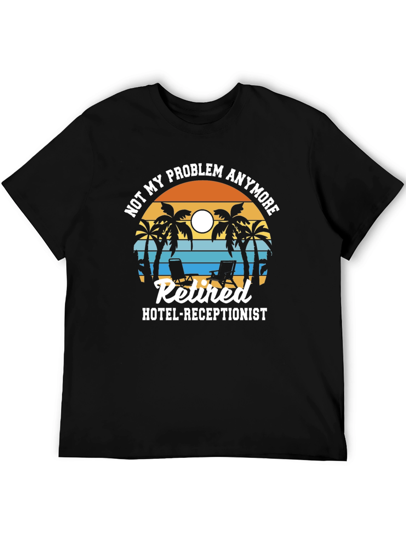 Retired Hotel Receptionist Graphic T-Shirt
