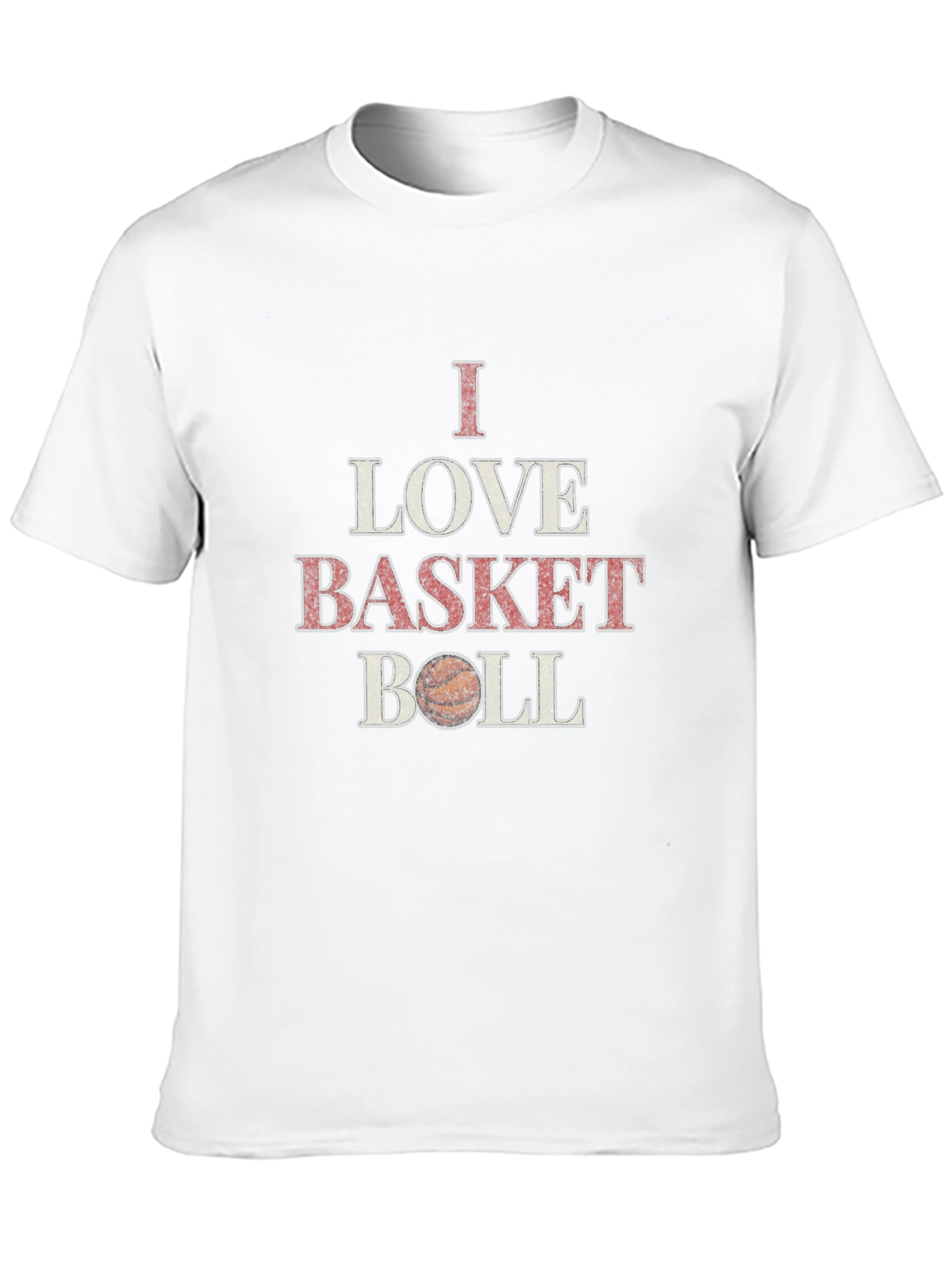 I Love Basketball T-Shirt - Graphic Tee