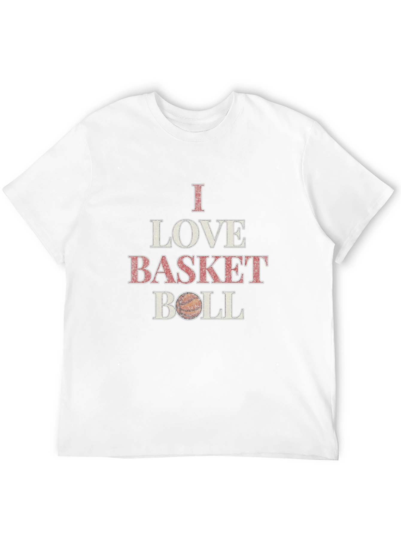I Love Basketball T-Shirt - Graphic Tee