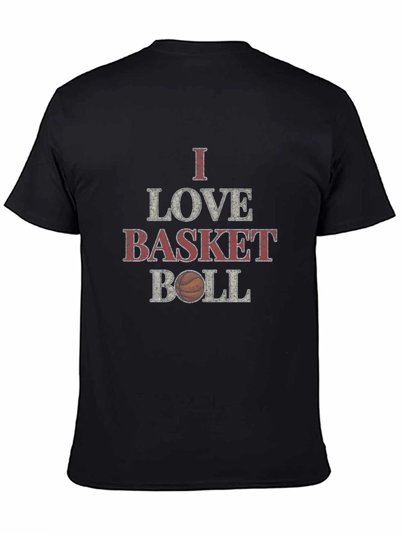 I Love Basketball T-Shirt - Graphic Tee