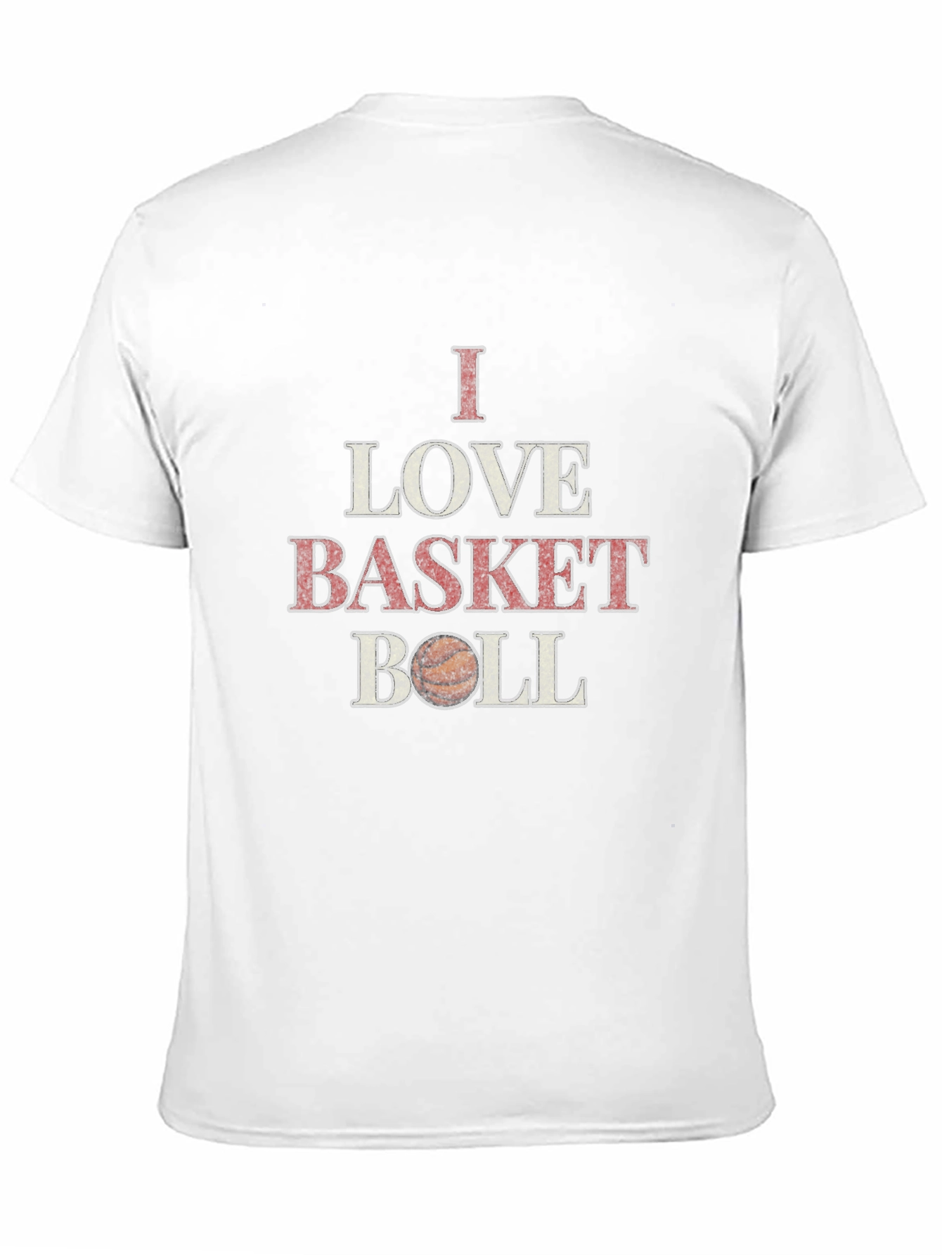 I Love Basketball T-Shirt - Graphic Tee