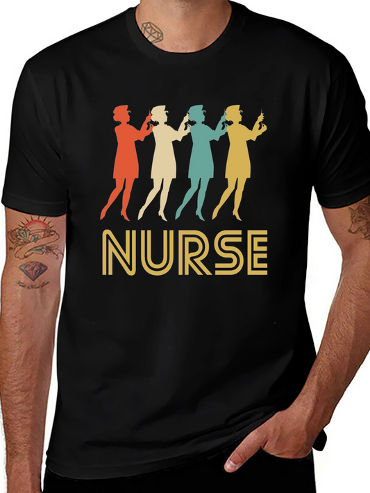 Vintage Nurse T-Shirt - Retro Medical Apparel