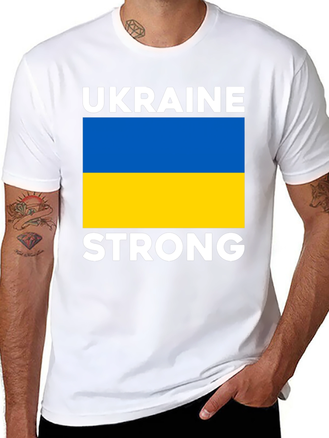 Ukraine Strong T-Shirt - Support Ukraine