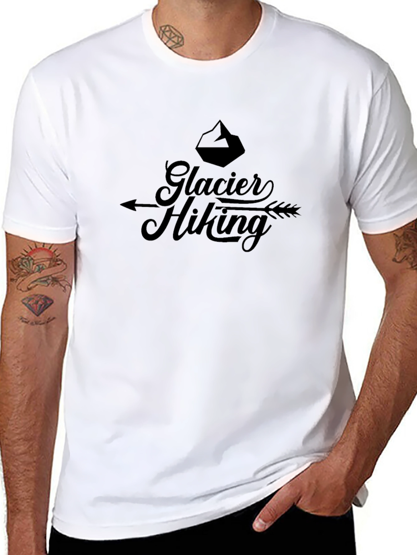 Glacier Hiking Graphic Tee