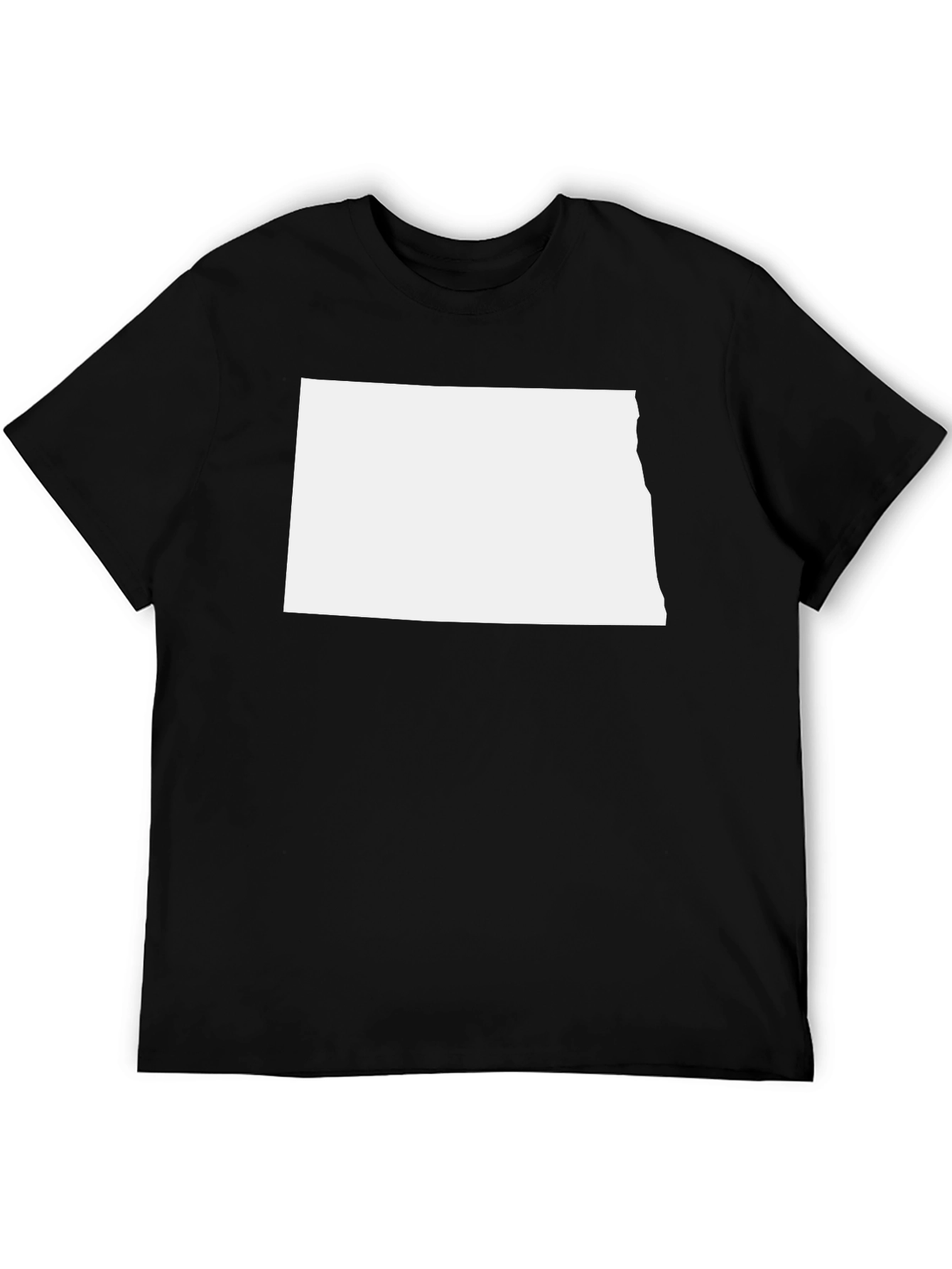 North Dakota State Shape Tee - Black