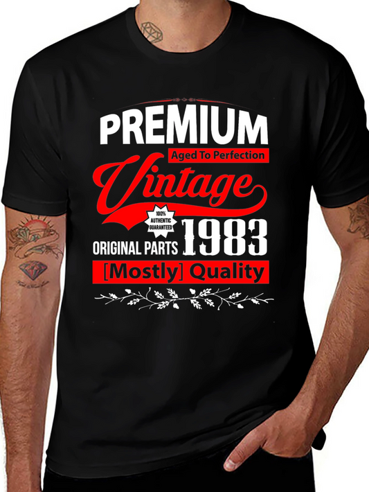 Premium Vintage 1983 T-Shirt - Aged to Perfection!